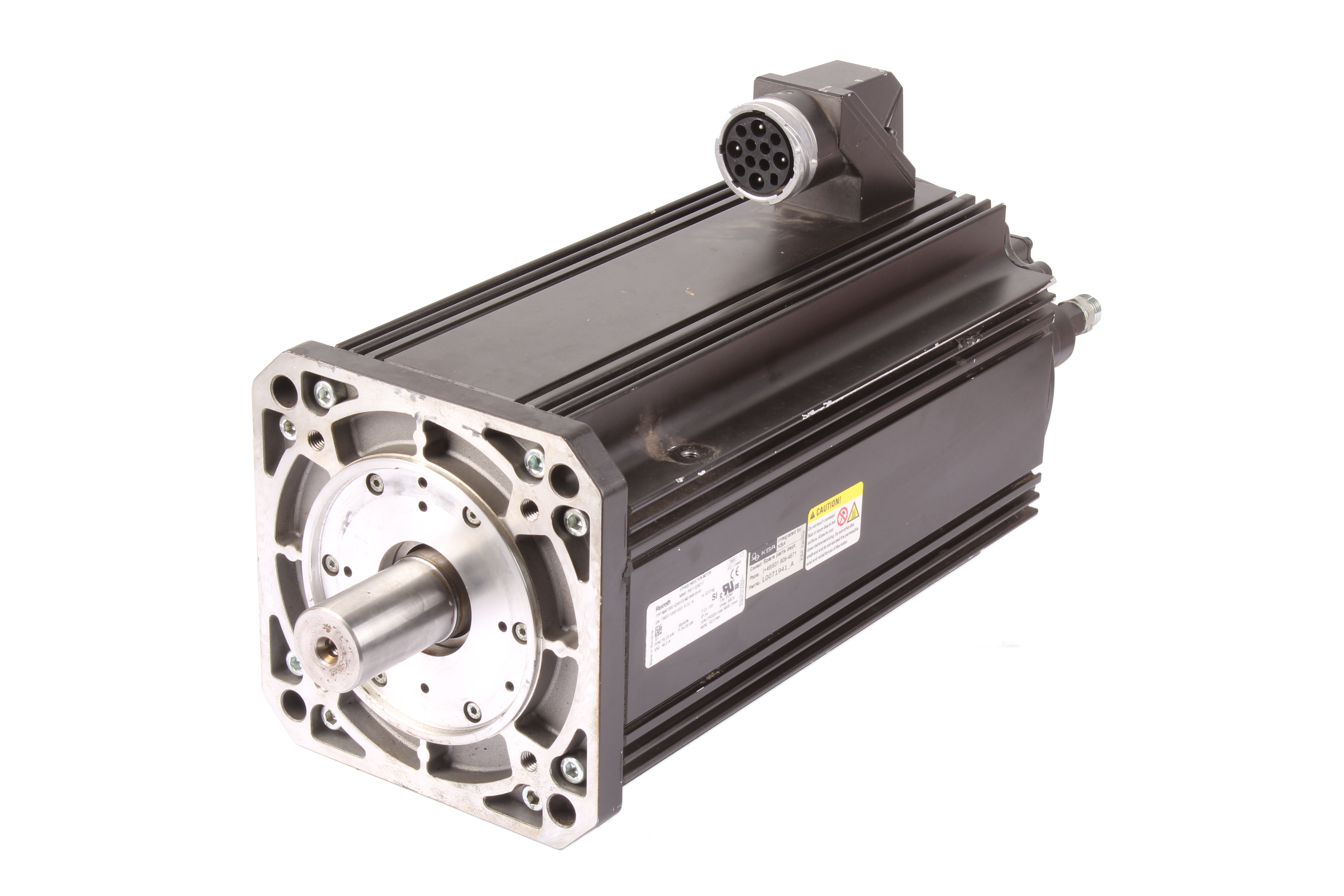 REXROTH MAF100C-0250-FQ-M2-AH0-05-A1 R911328217 SERVOMOTOR 600V 24.35 KW 2500 OBR/MIN 40.2A 62 NM 9000 OBR/MIN 