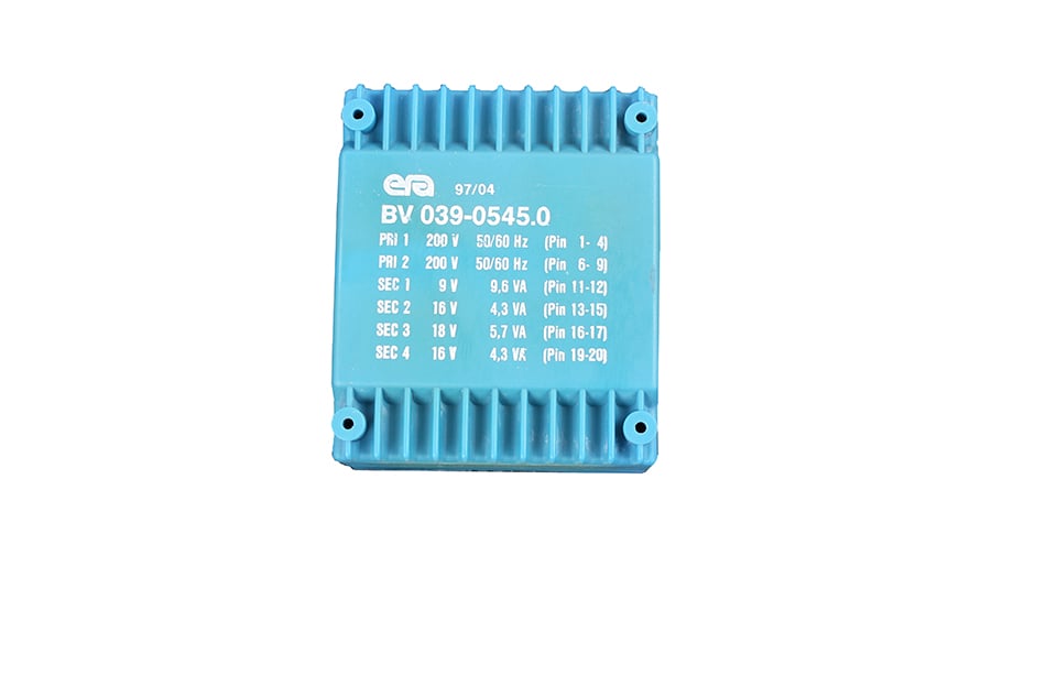 TRANSFORMATOR BV039-0545.0 PRI. 200V SEC. 9/16/18V ERA