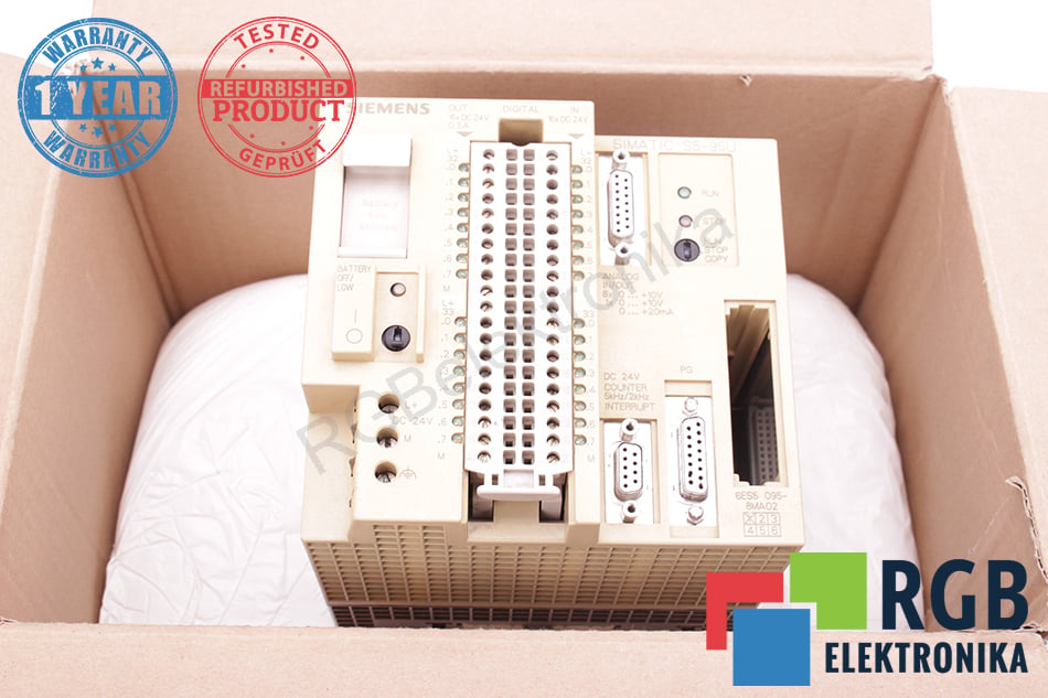 SIEMENS 6ES5095-8MA02 MÓDULO CPU 