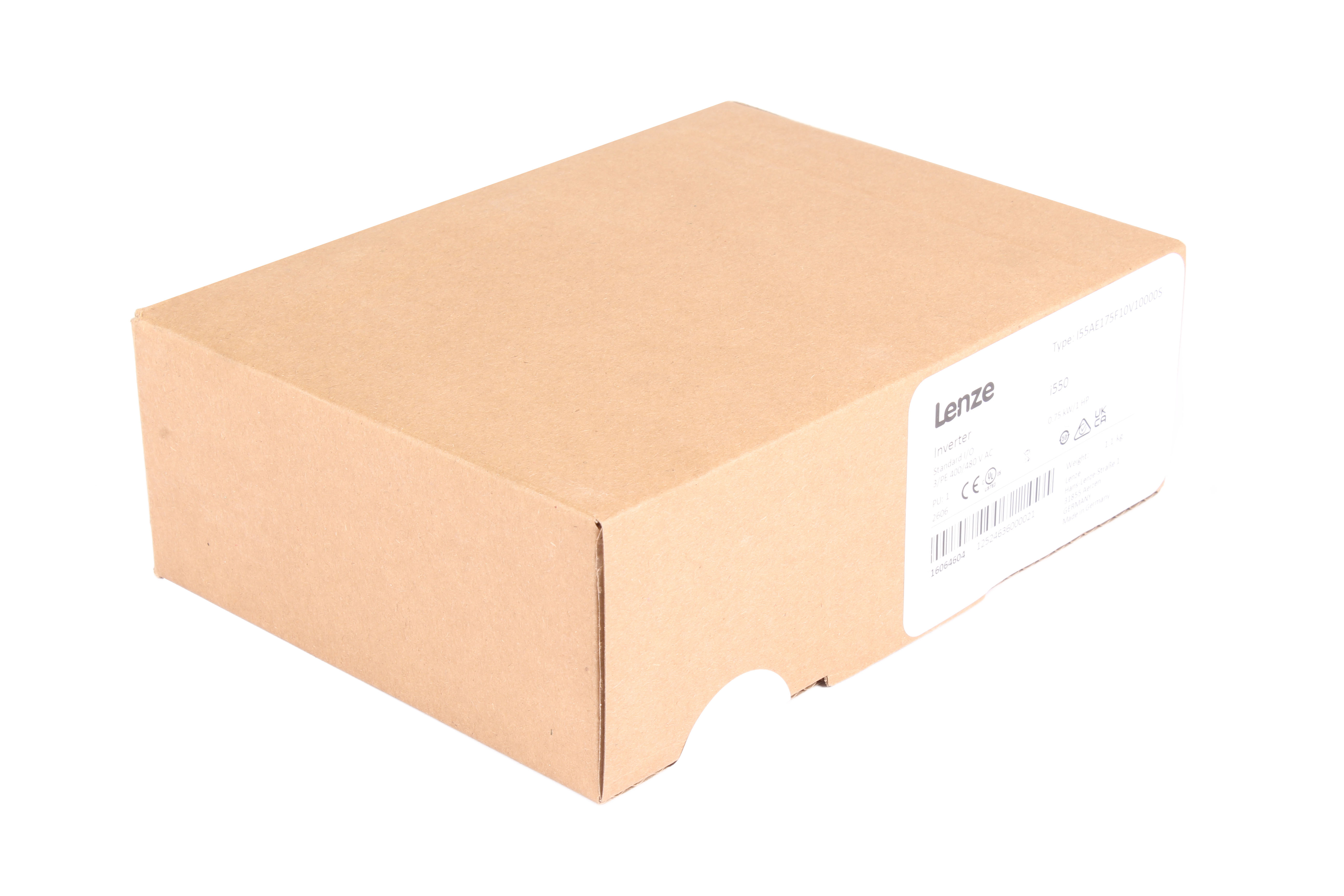 LENZE I55AE175F10V10000S 16064604 I550-C0.75/400-3 0.75 KW 3 -F 400/480V 