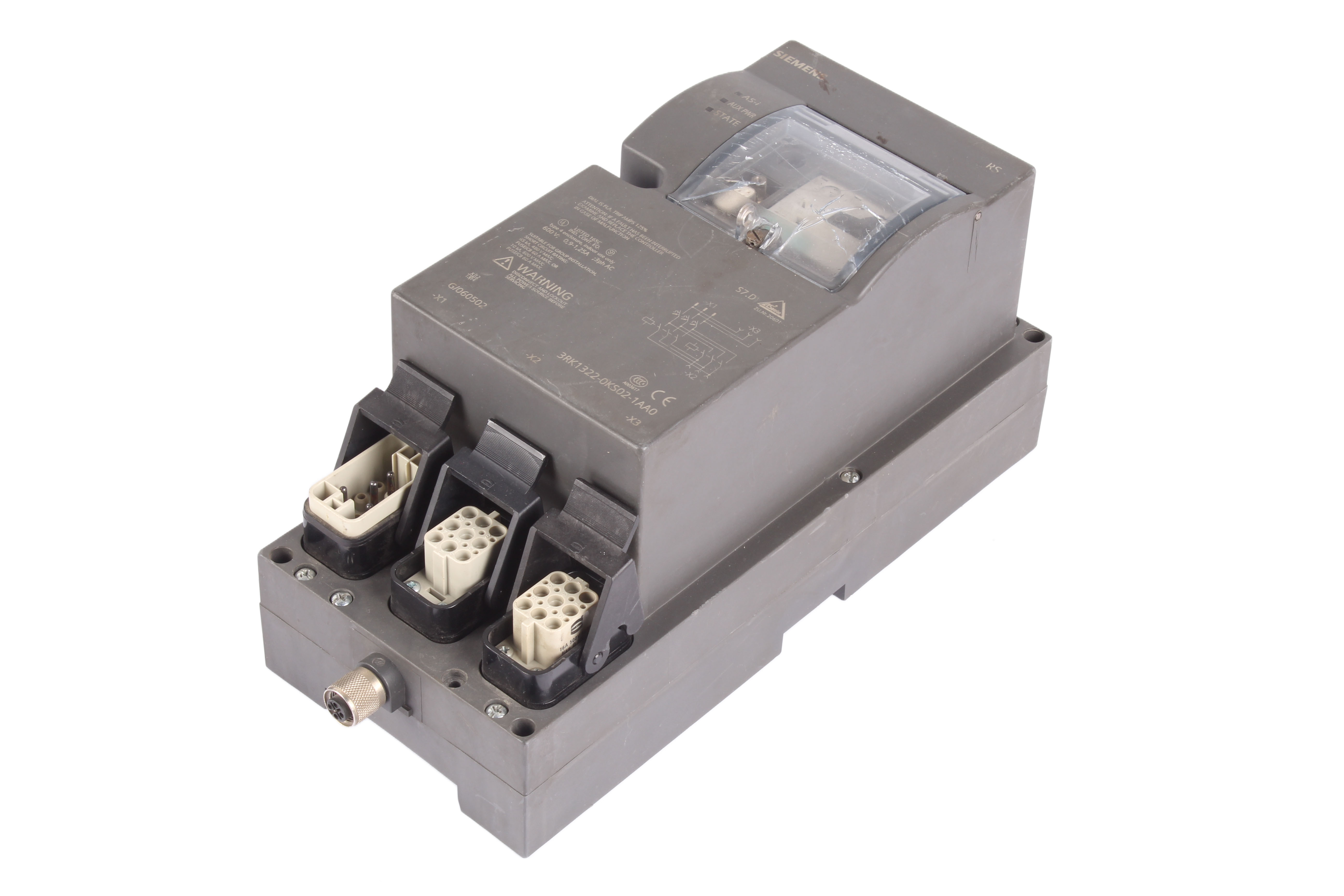 SIEMENS 3RK1322-0KS02-1AA0 SOFTSTART 600V 1.25A 3 -F 