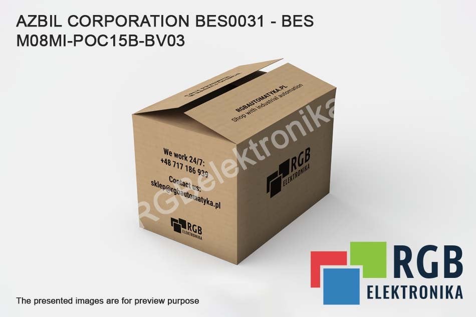 AZBIL CORPORATION BES0031 - BES M08MI-POC15B-BV03