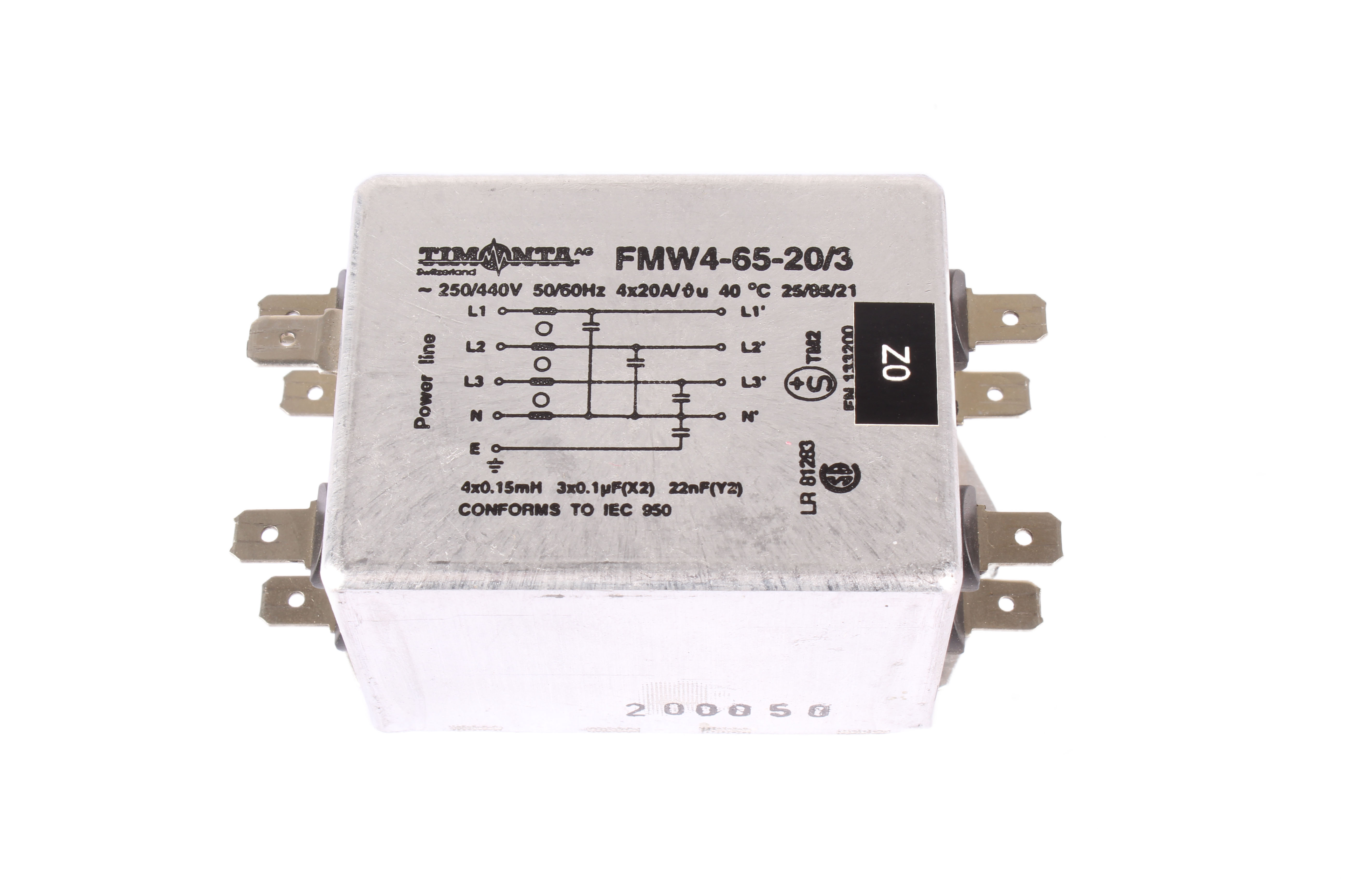 TIMONTA FMW4-65-20/3 440V 20A 