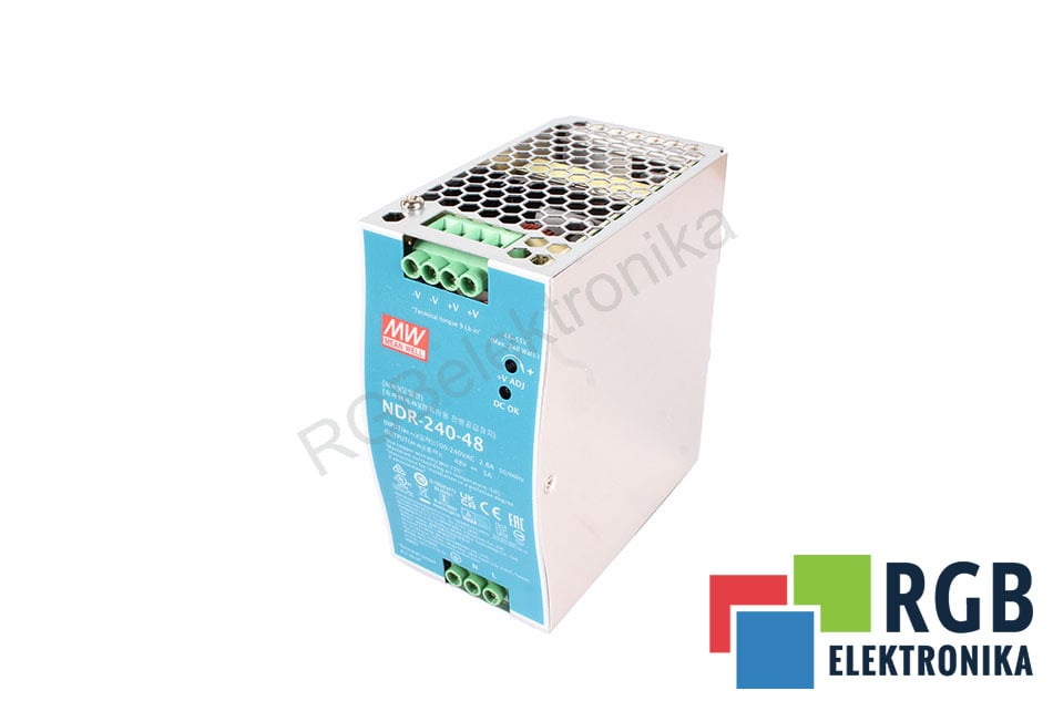 NDR-240-48 MEAN WELL ZASILACZ DIN AC/DC 240W