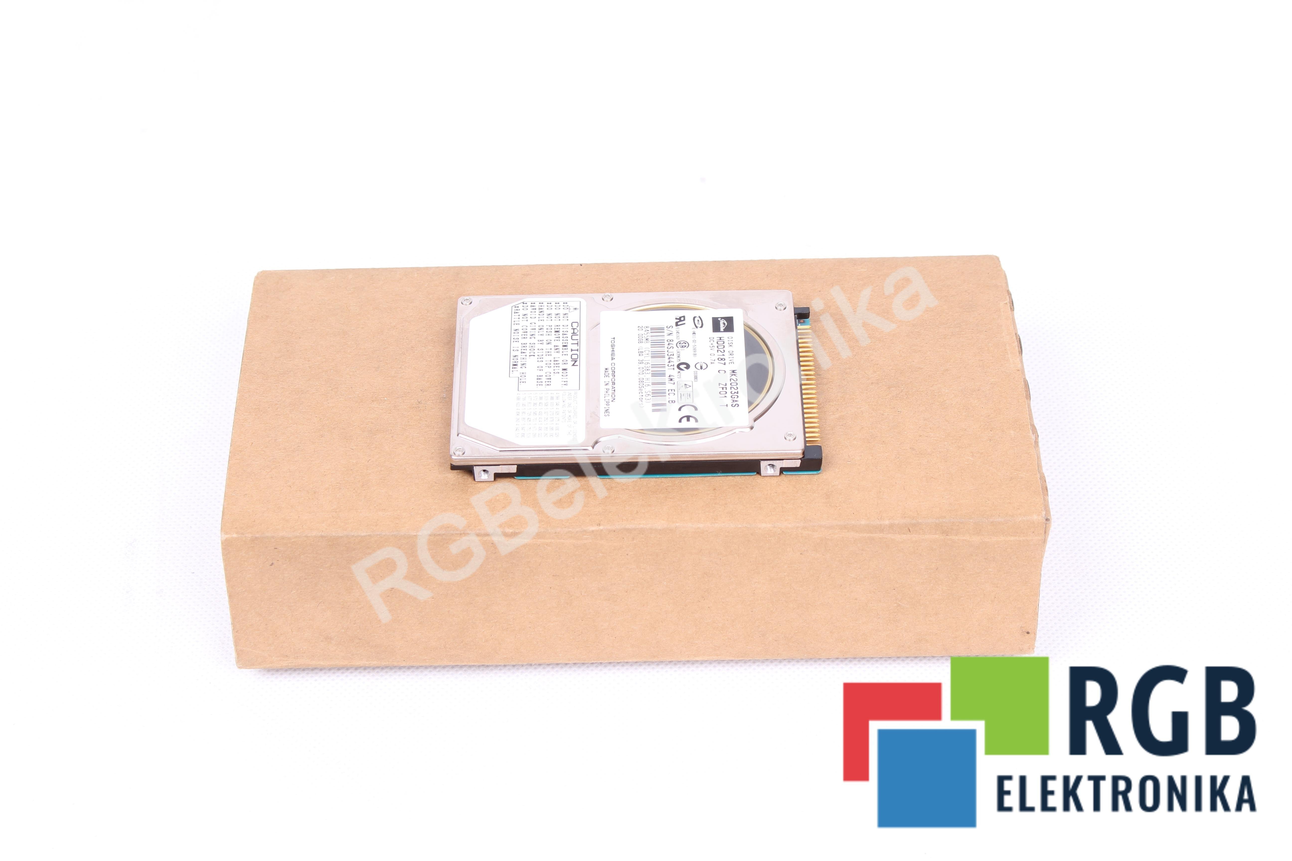 DYSK TWARDY MK2023GAS HDD2187 20GB ATA TOSHIBA