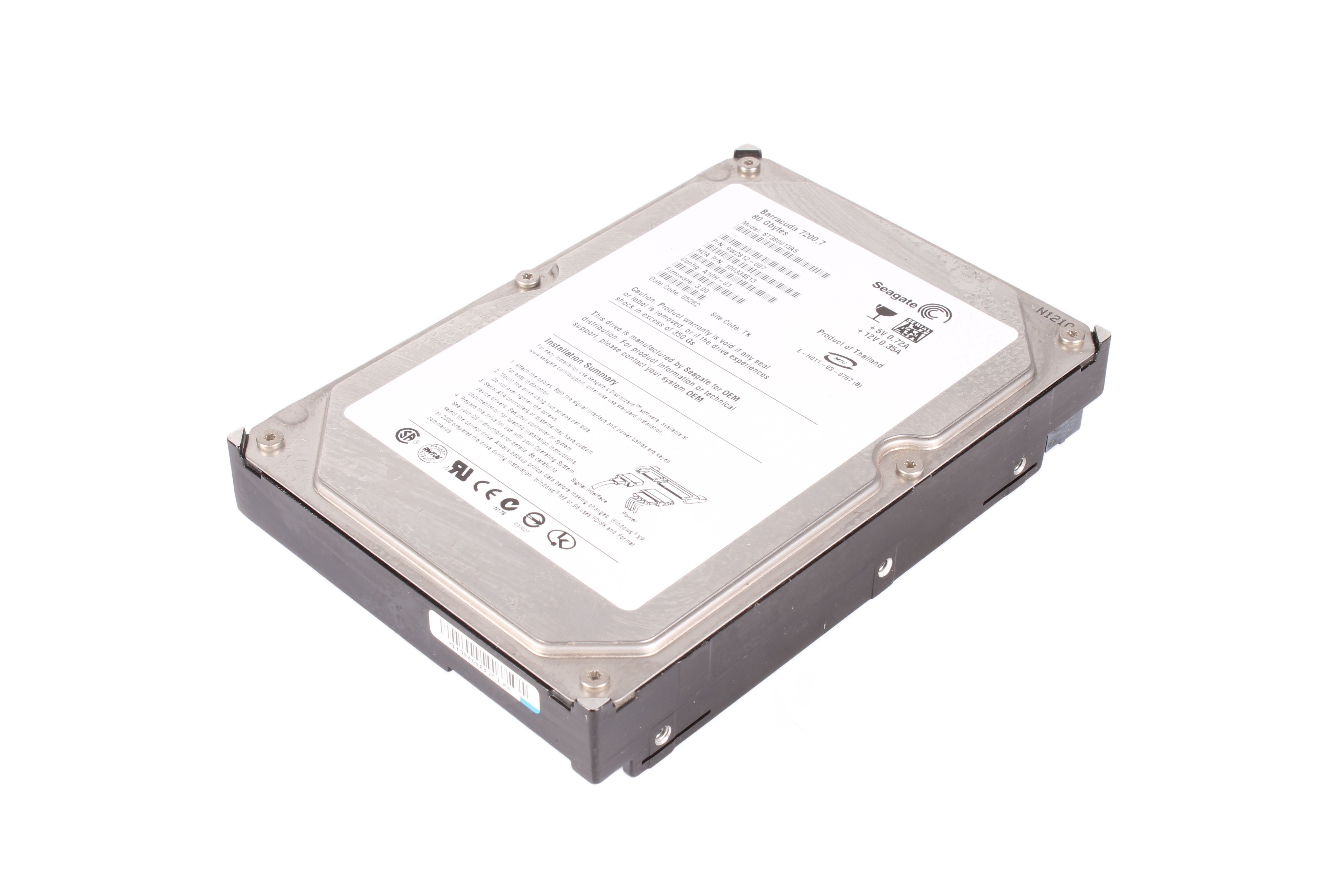 SEAGATE ST380013AS 80GB DYSK HDD 