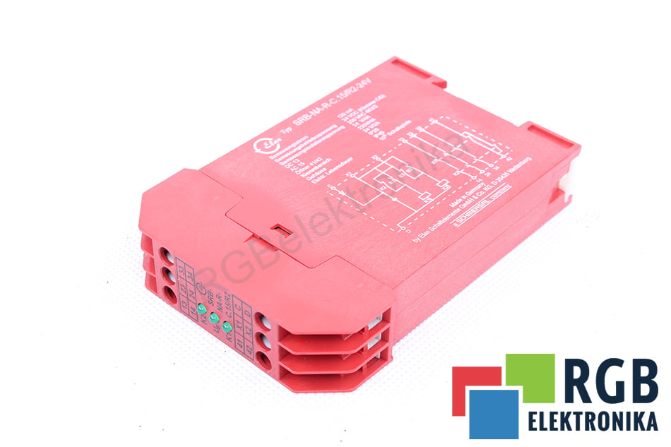 ELAN SRB-NA-R-C.15/R2-24V PRZEKAŹNIK BEZPIECZEŃSTWA 230V 4A 
