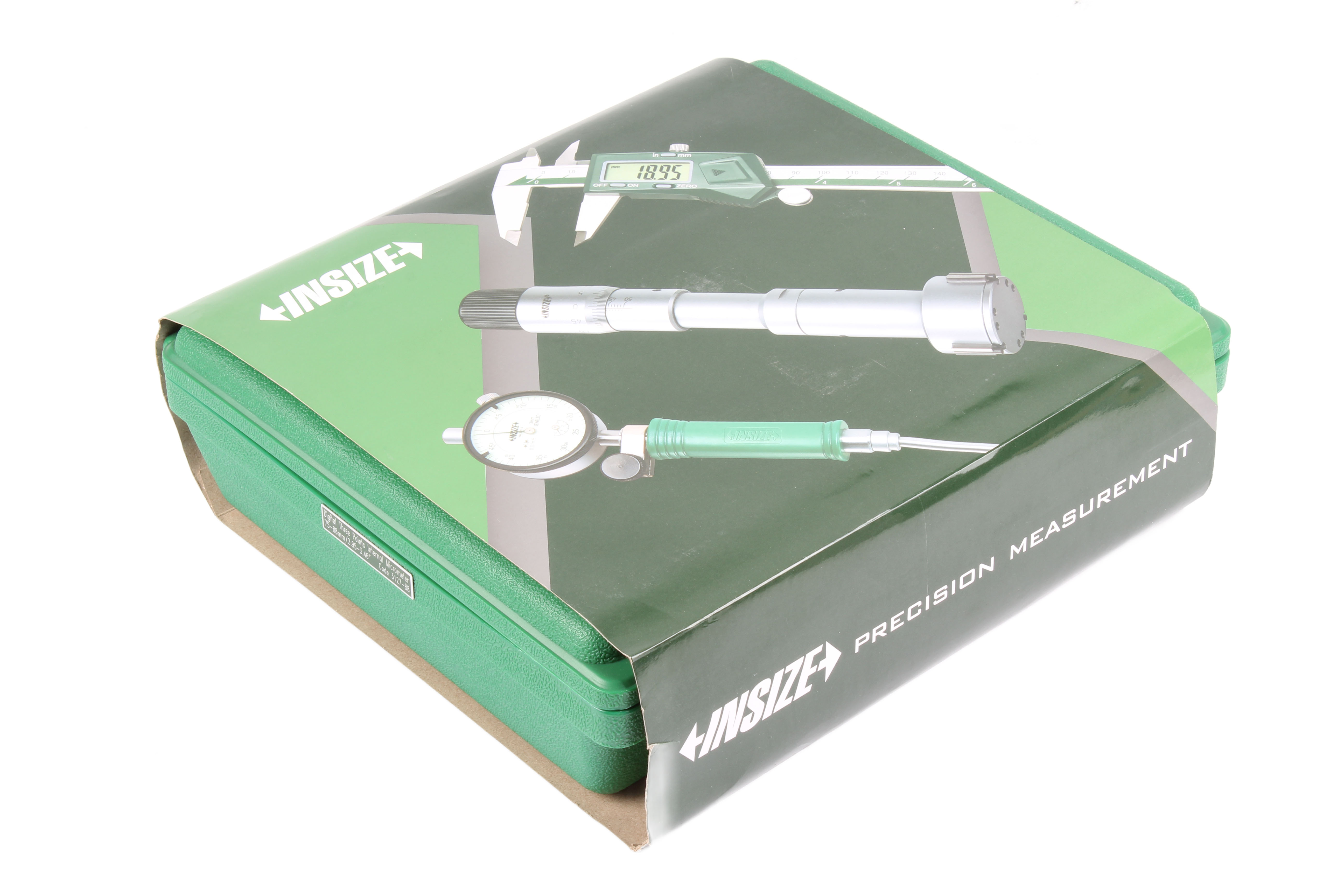 INSIZE 3127-100 ELEKTRONICZNA ŚREDNICÓWKA MIKROMETRYCZNA 3-PKT 87-100 MM 