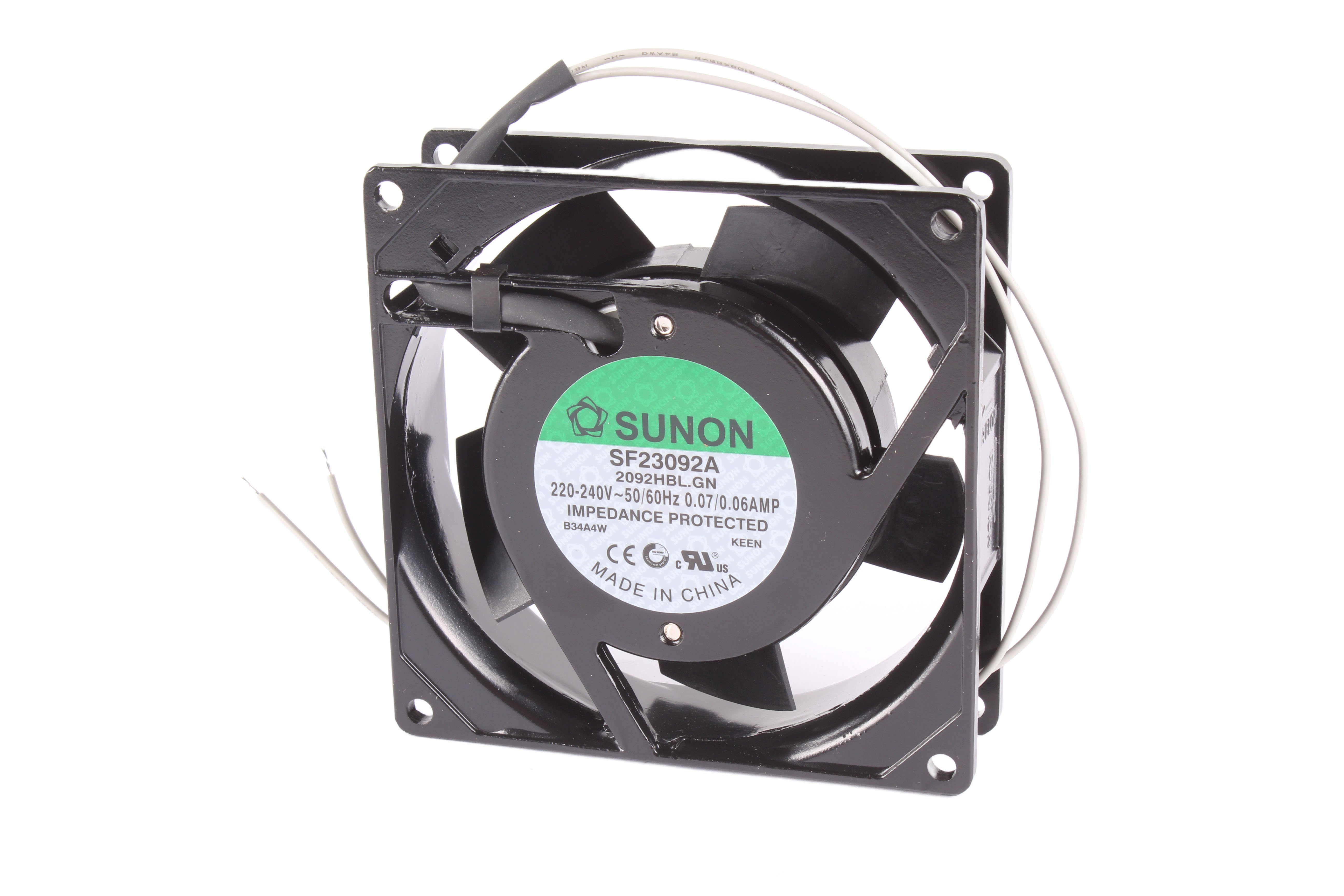 SUNON SF23092A2092HBL.GN 92X92X25MM 230VAC WENTYLATOR OSIOWY 230V 92 MM 25 MM 92 MM 