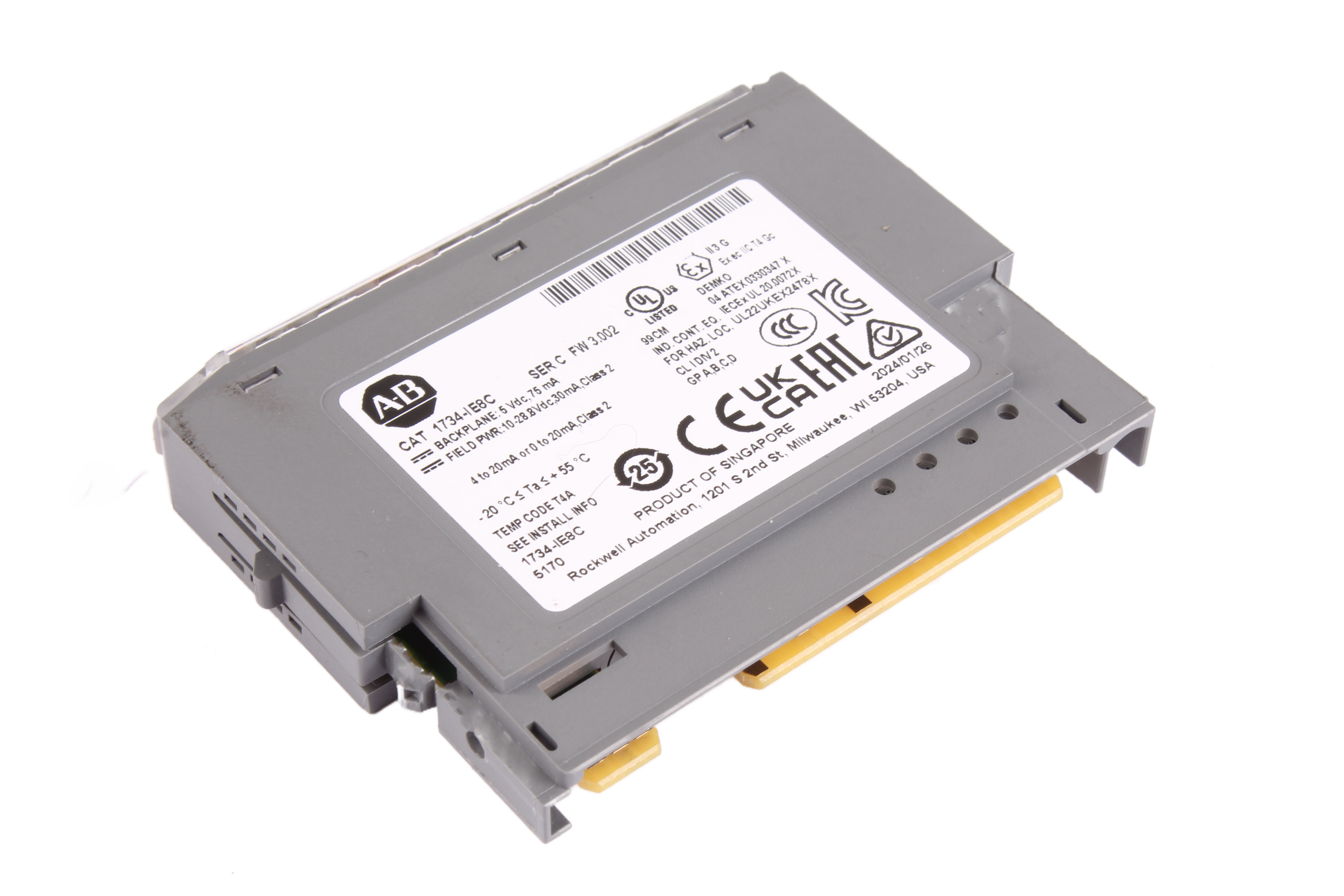 ALLEN BRADLEY 1734-IE8C EXPANSION MODULE 