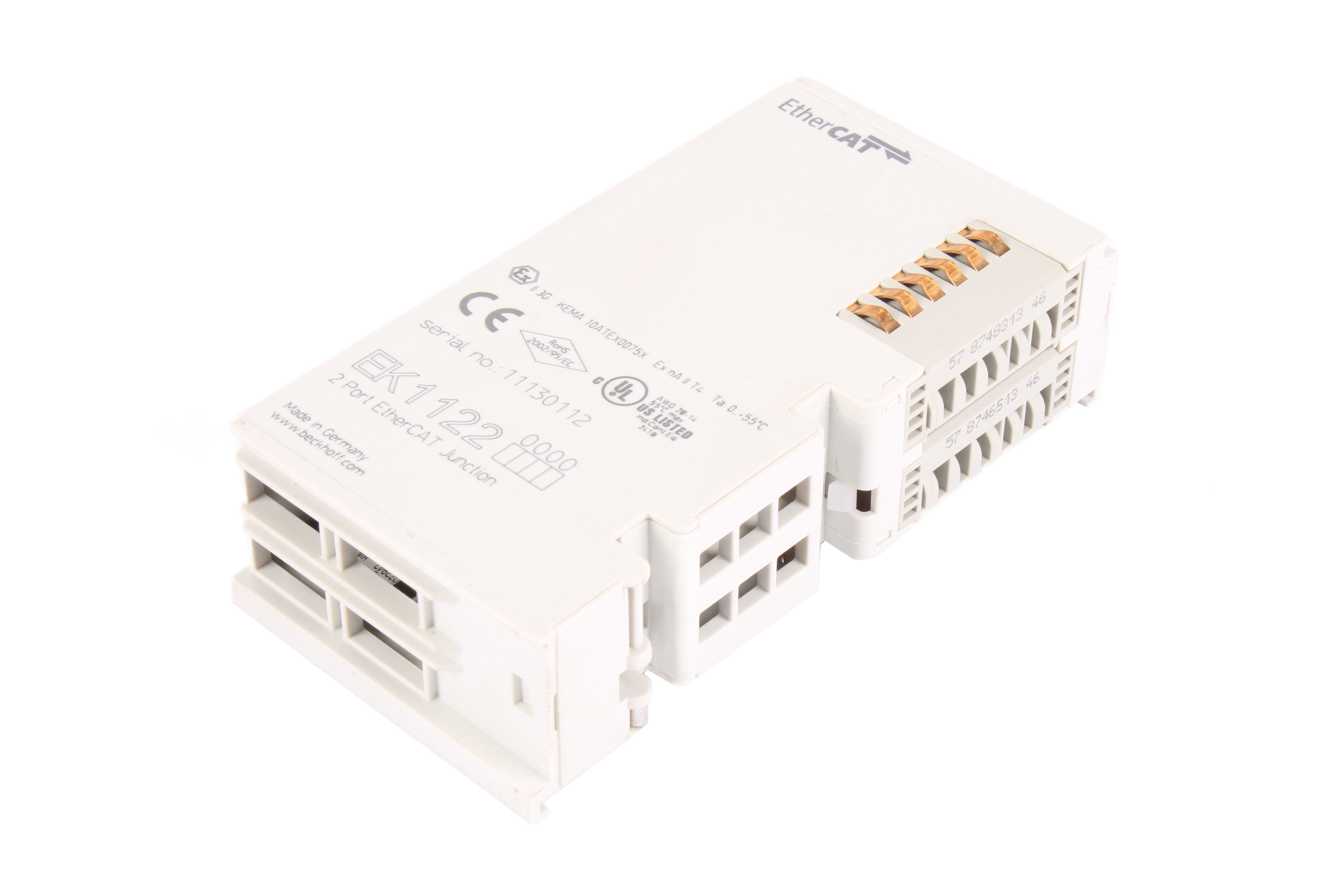 BECKHOFF EK1122 2-PORT ETHERCAT JUNCTION MODULO DI ESPANSIONE 
