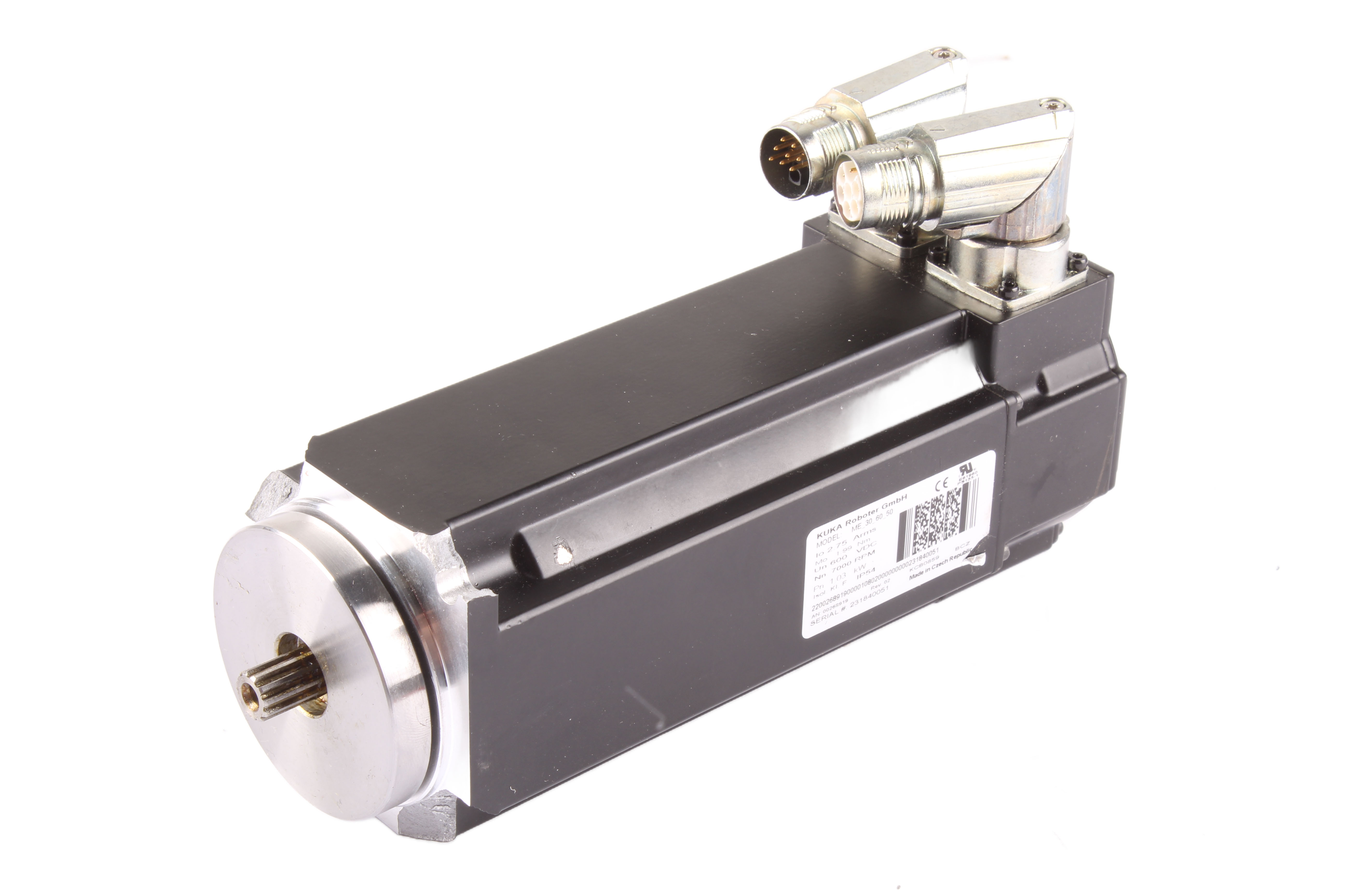 KUKA ME_30_60_50 00-268-919 SERVOMOTOR 600V 1.03 KW 7000 OBR/MIN 