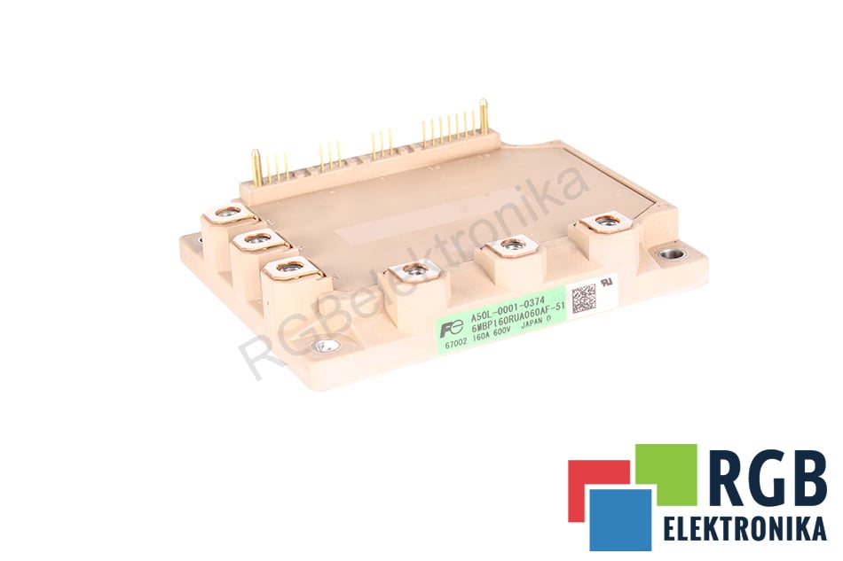 FUJI ELECTRIC 6MBP160RUA060AF-51 A50L-0001-0374 MODULO IPM 