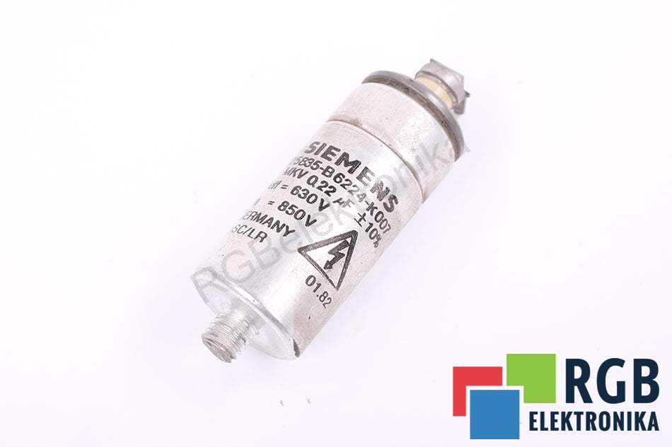 SIEMENS B25835-B6224-K007 KONDENSATOR 