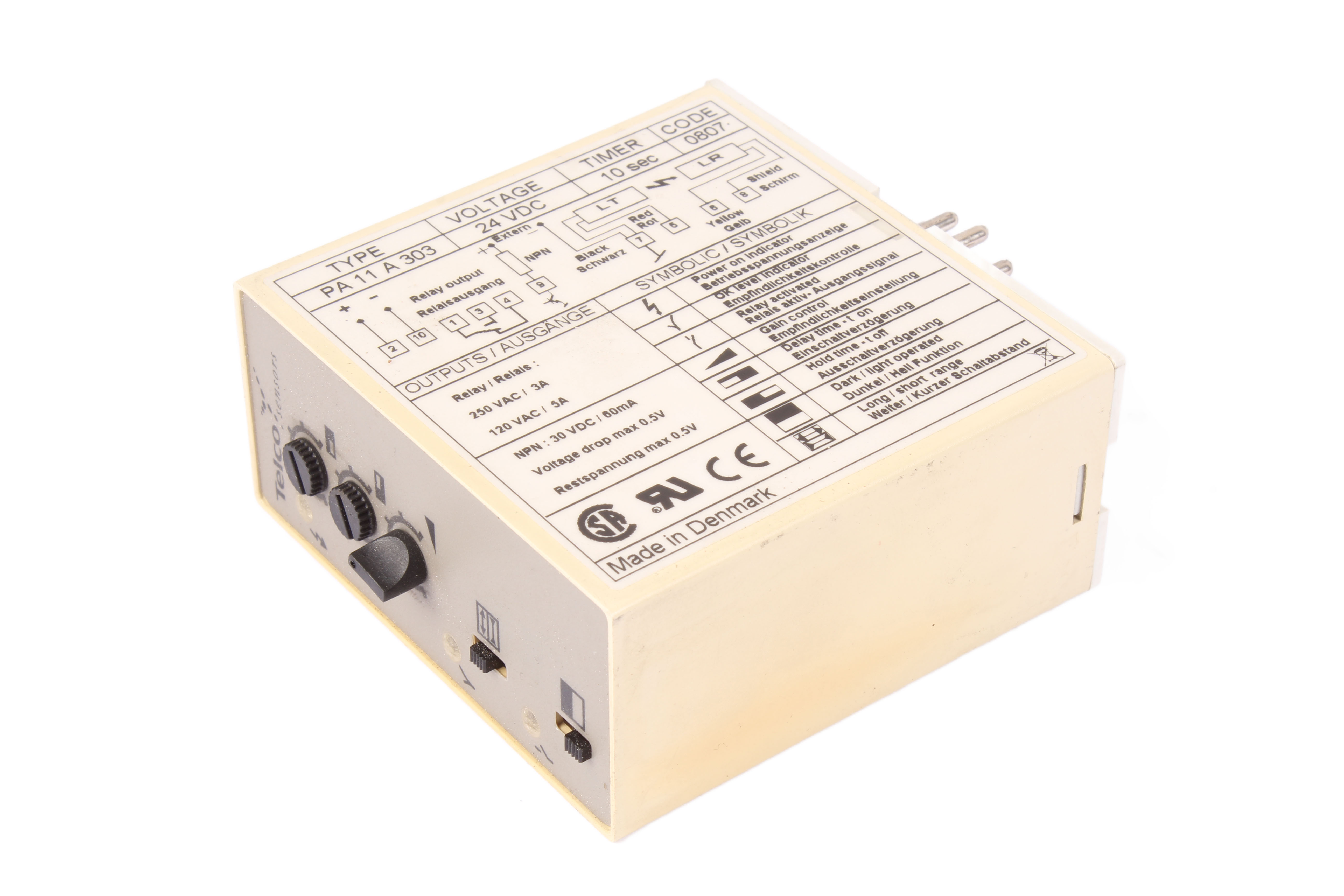TELCO PA11A303 SICHERHEITSRELAIS 