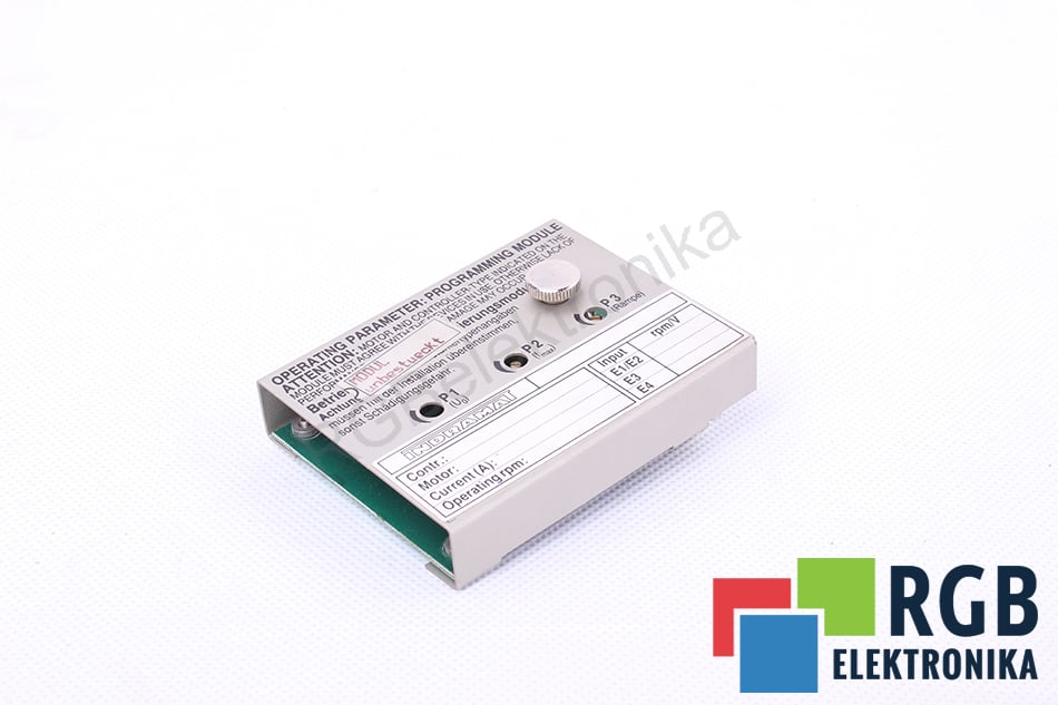 OPERATING PARAMETER MODULE MOK6 109-0583-4A03-03 INDRAMAT