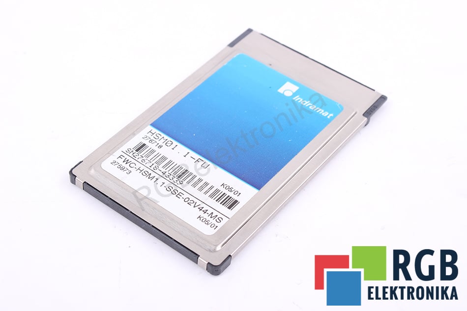 MEMORY CARD DIAX 04 HSM01.1-FW FWC-HSM1.1-SSE-02V44-MS INDRAMAT