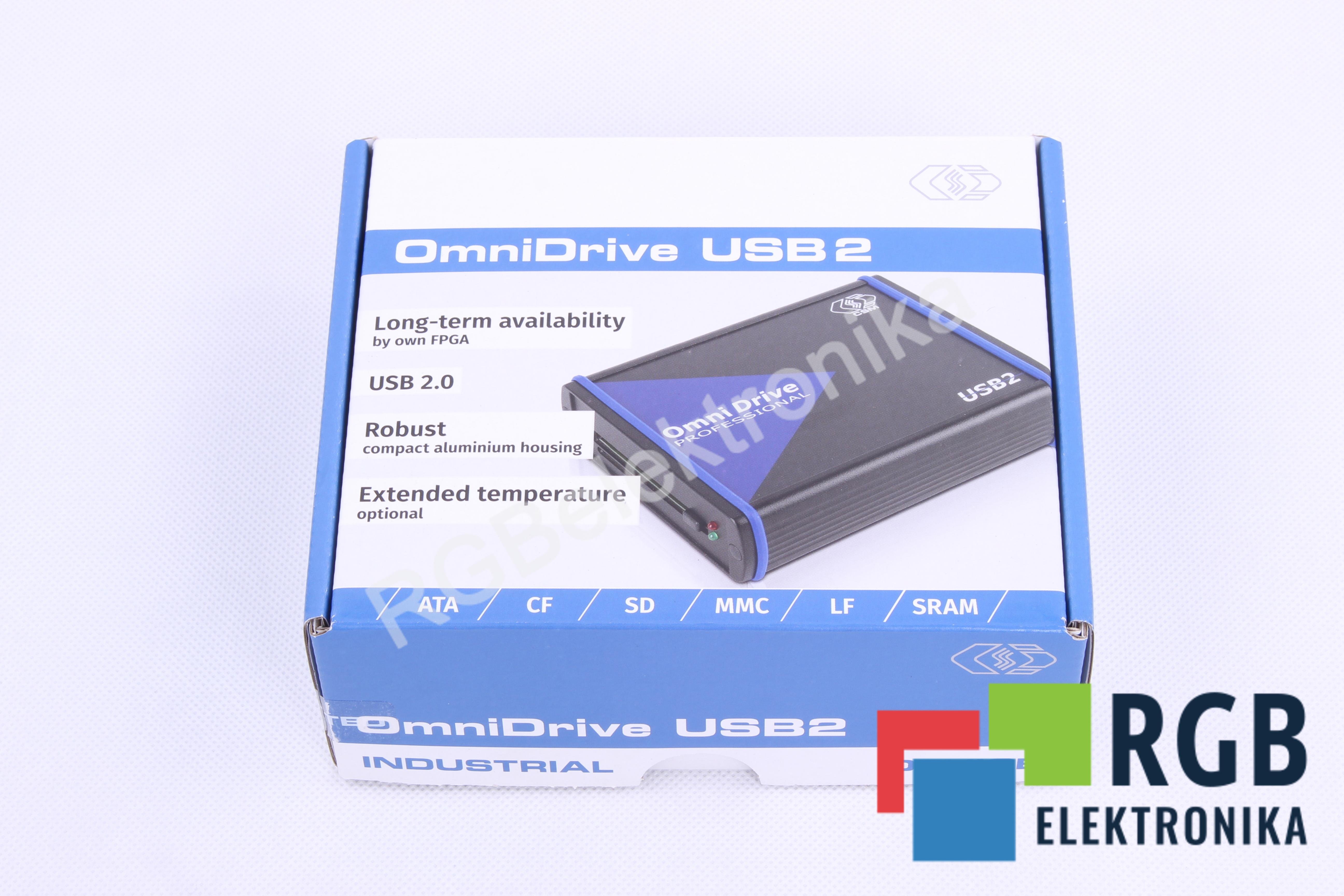 NOWY CZYTNIK KART PAMIĘCI OMNIDRIVE PROFESSIONAL USB2 ART0020725 CSM