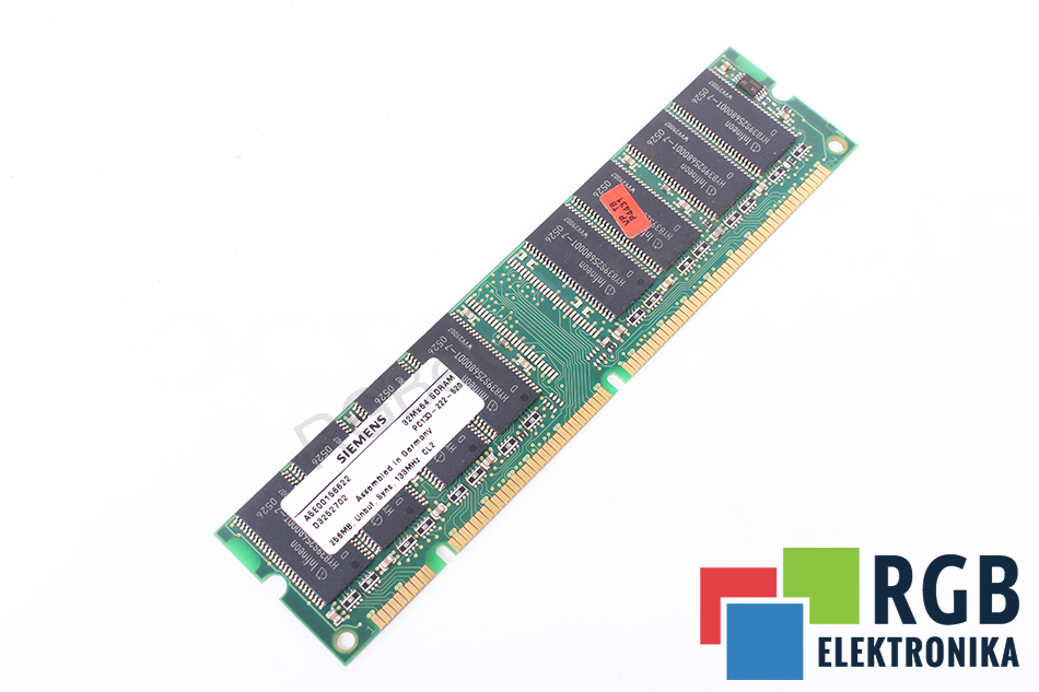 RAM MEMORY A5E00156622 256MB SDRAM SIEMENS
