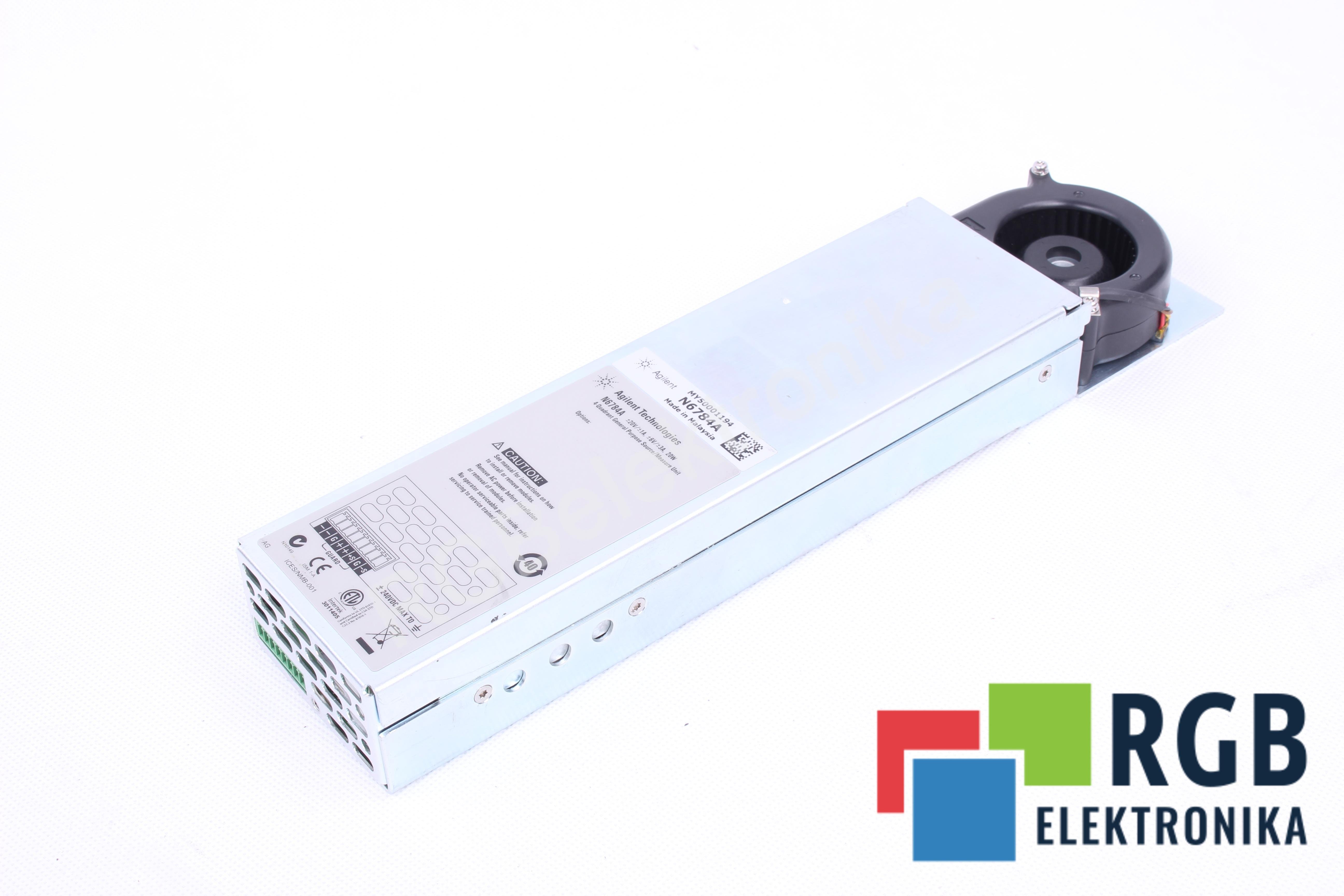 4-QUADRANT GENERAL PURPOSE SOURCE/MEASURE UNIT N6784A 20W AGILENT