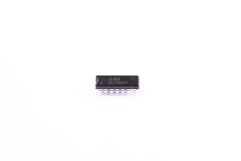 QUADRUPLE COMPARATORS HA17901P DIP 14 HITACHI