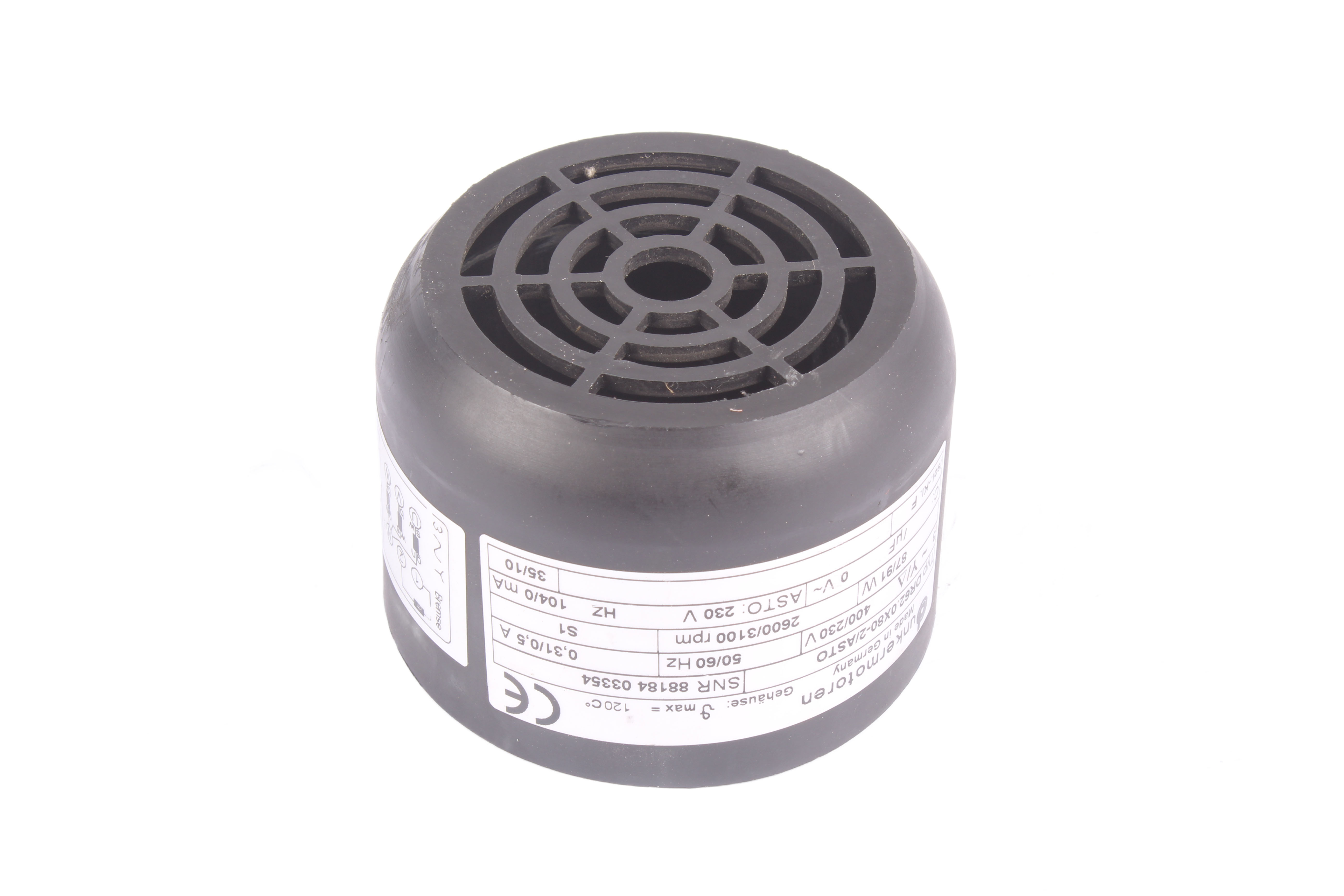 DUNKERMOTOREN DR62.0X80-2 FAN COVER MOTOR HOUSING OSŁONA WENTYLATORA 