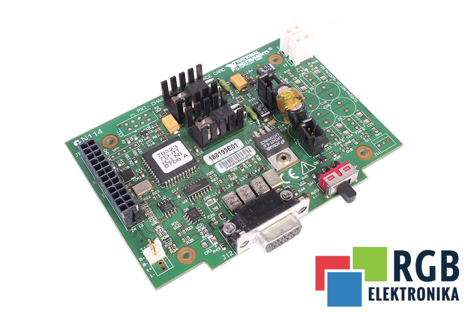 NATIONAL INSTRUMENTS 188193E01 188195C-01 