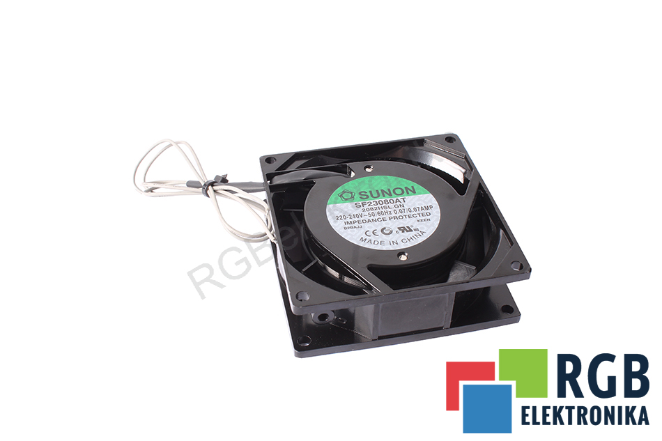 SUNON SF23080AT 2082HSL.GN 80X80X25MM 220-240V 2082HSL.GN 80X80X25MM 220-240V VENTILATEUR AXIAL 