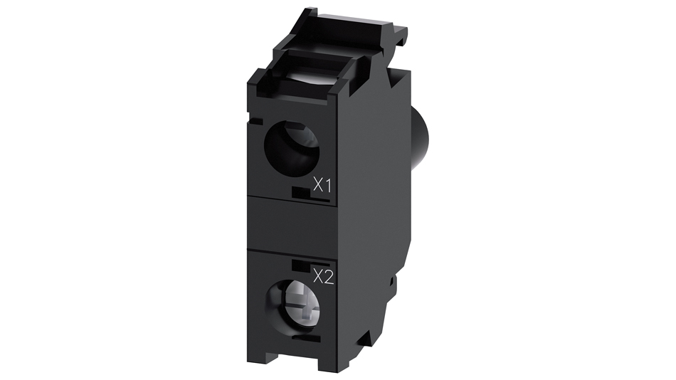 SIEMENS 3SU1401-1BB40-1AA0 BLOK LED 24VAC ZIELONY SIRIUS ACT CONTATTORE 