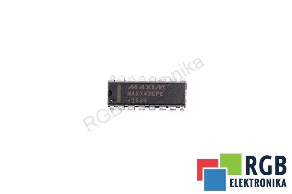 MAXIM INTEGRATED MAX743CPE+