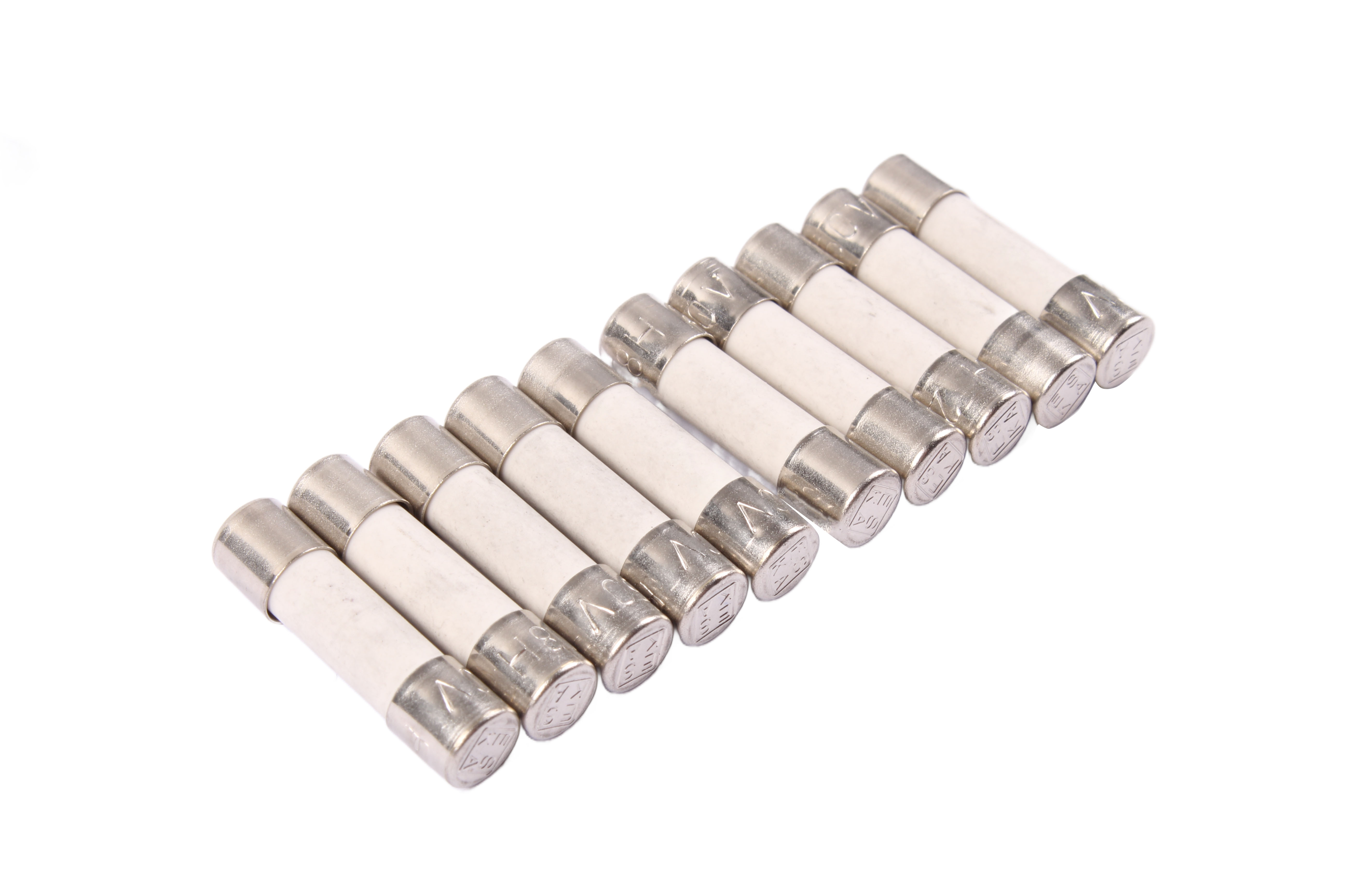 ESKA 520.526 ZCS-8A TOPIKOWY SZYBKI 5X20MM 10SZT BEZPIECZNIK 250V 8A 5 MM 20 MM 