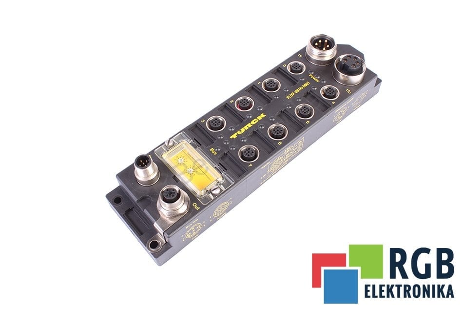 TURCK FLDP-IM16-0001 FIELDBUS I/O MODULE FIELDBUS I/O MODULE MODUŁ ROZSZERZEŃ 