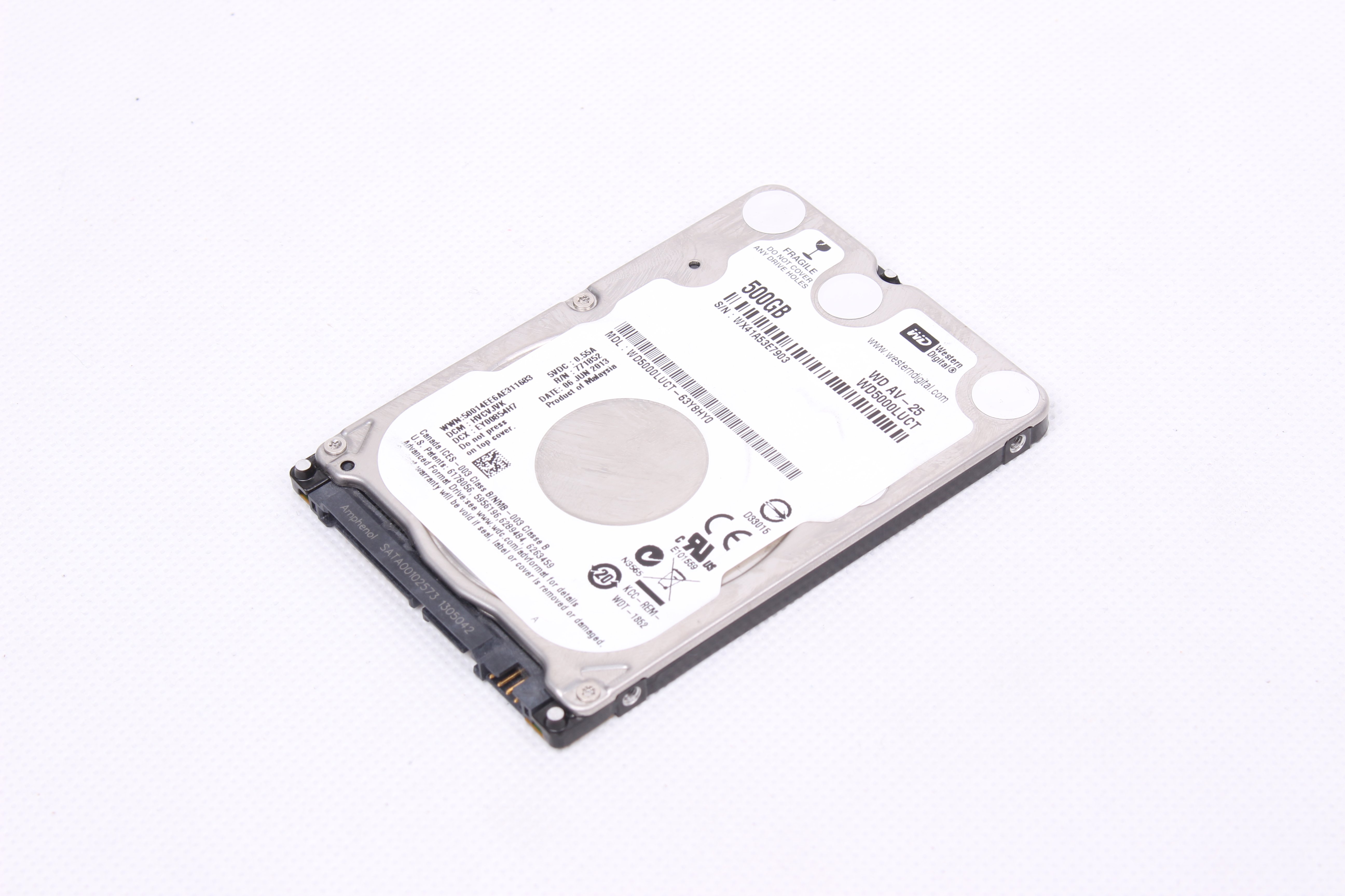 HARD DISK 2.5" WD5000LUCT 500GB SATA WD