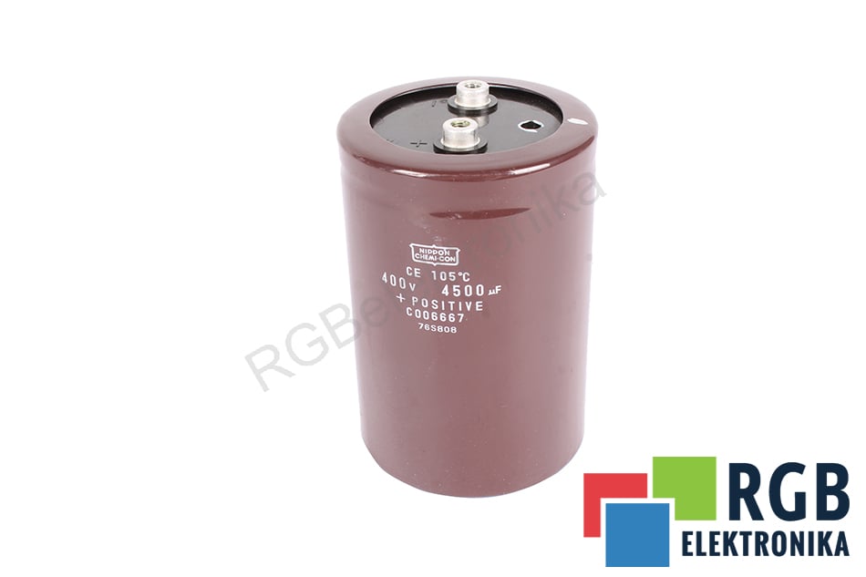 NIPPON C006667 400V 4500UF CONDENSADOR 400V 4500 UF 