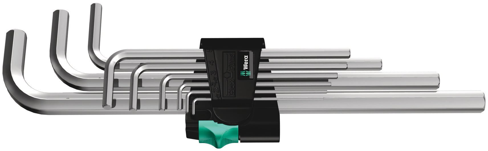 WERA 05021909001 950/9 HEX-PLUS 2 ZESTAW KLUCZY TRZPIENIOWYCH DŁUGICH 