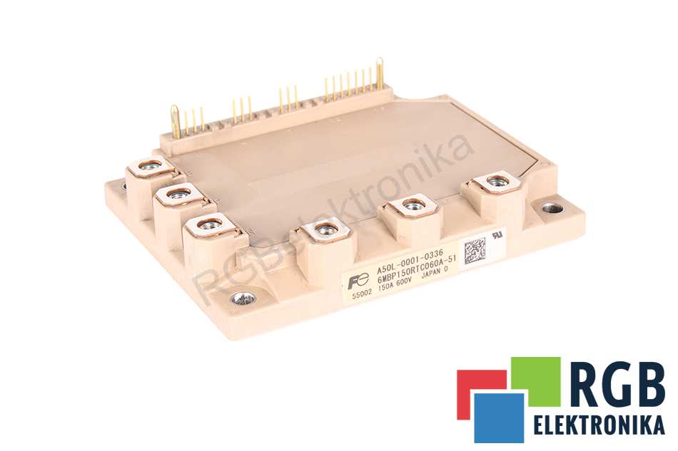 FUJI ELECTRIC 6MBP150RTC060A-51 A50L-0001-0336 MODULO IPM 
