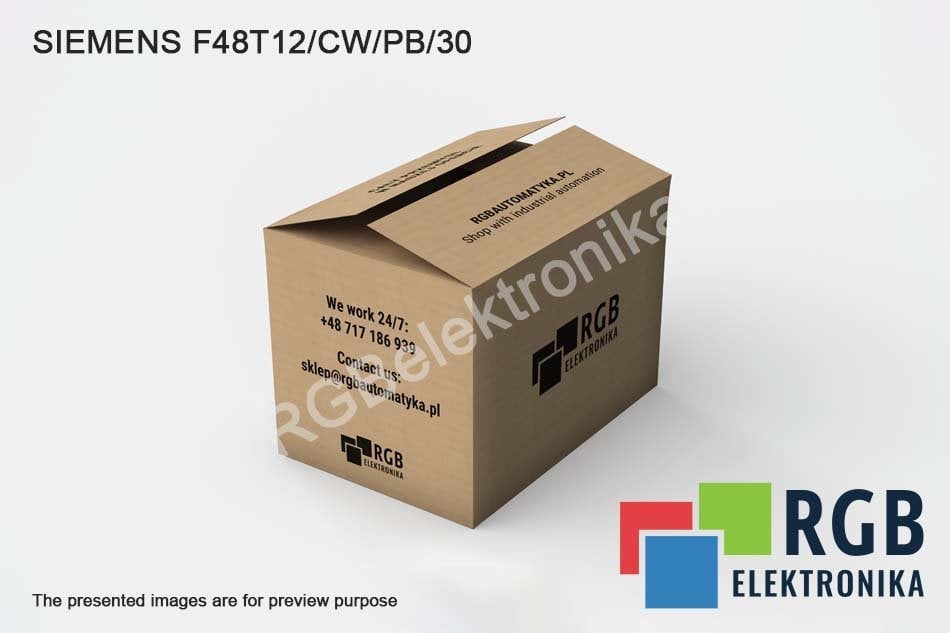 SIEMENS F48T12/CW/PB/30 F48T12/CW/PB/30 SIEMENS