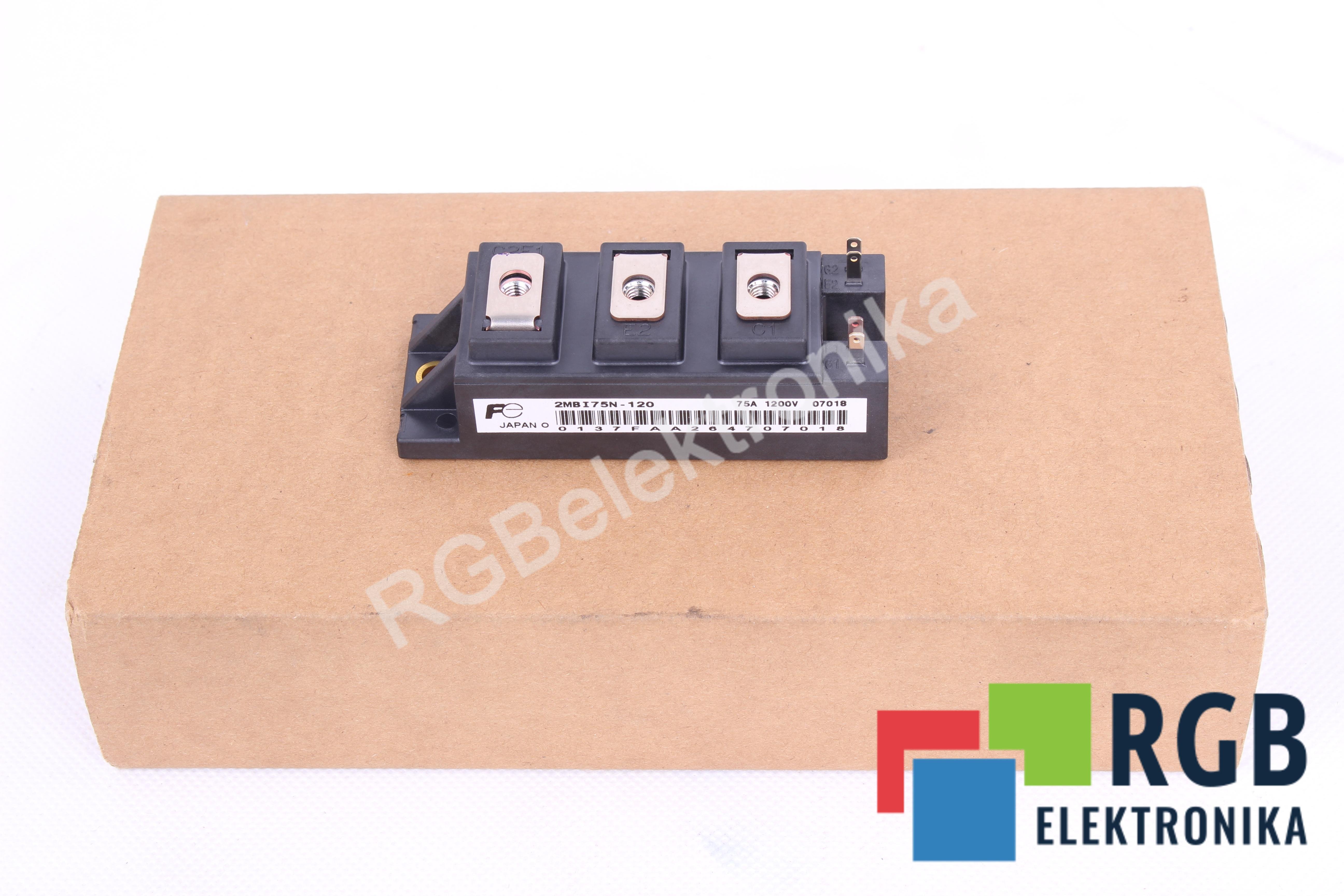 FUJI ELECTRIC 2MBI75N-120 IGBT MODULE 1200V 75A 