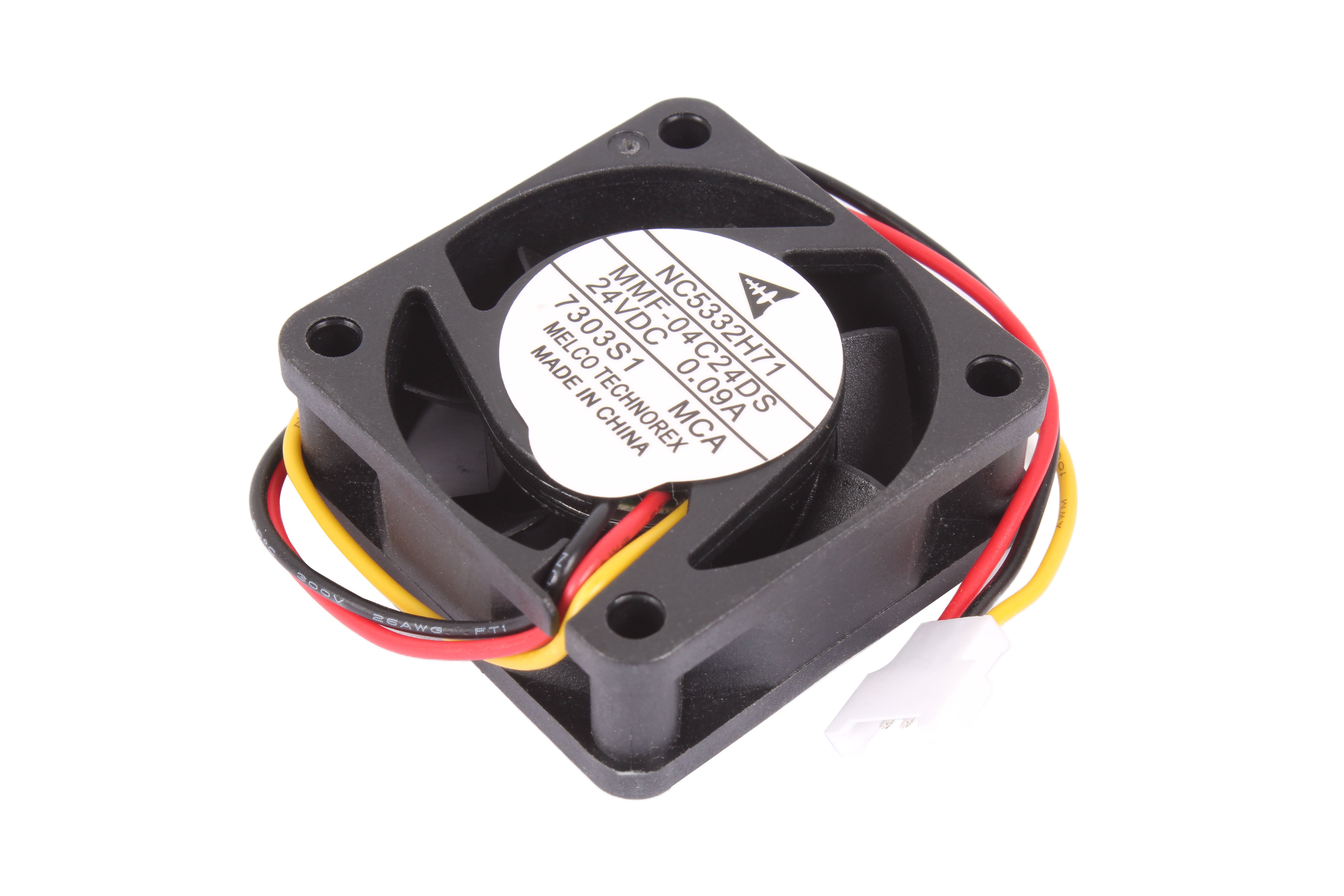 MELCO TECHNOREX MMF-04C24DS NC5332H71 WENTYLATOR OSIOWY 24V 0.09A 40 MM 15 MM 40 MM 