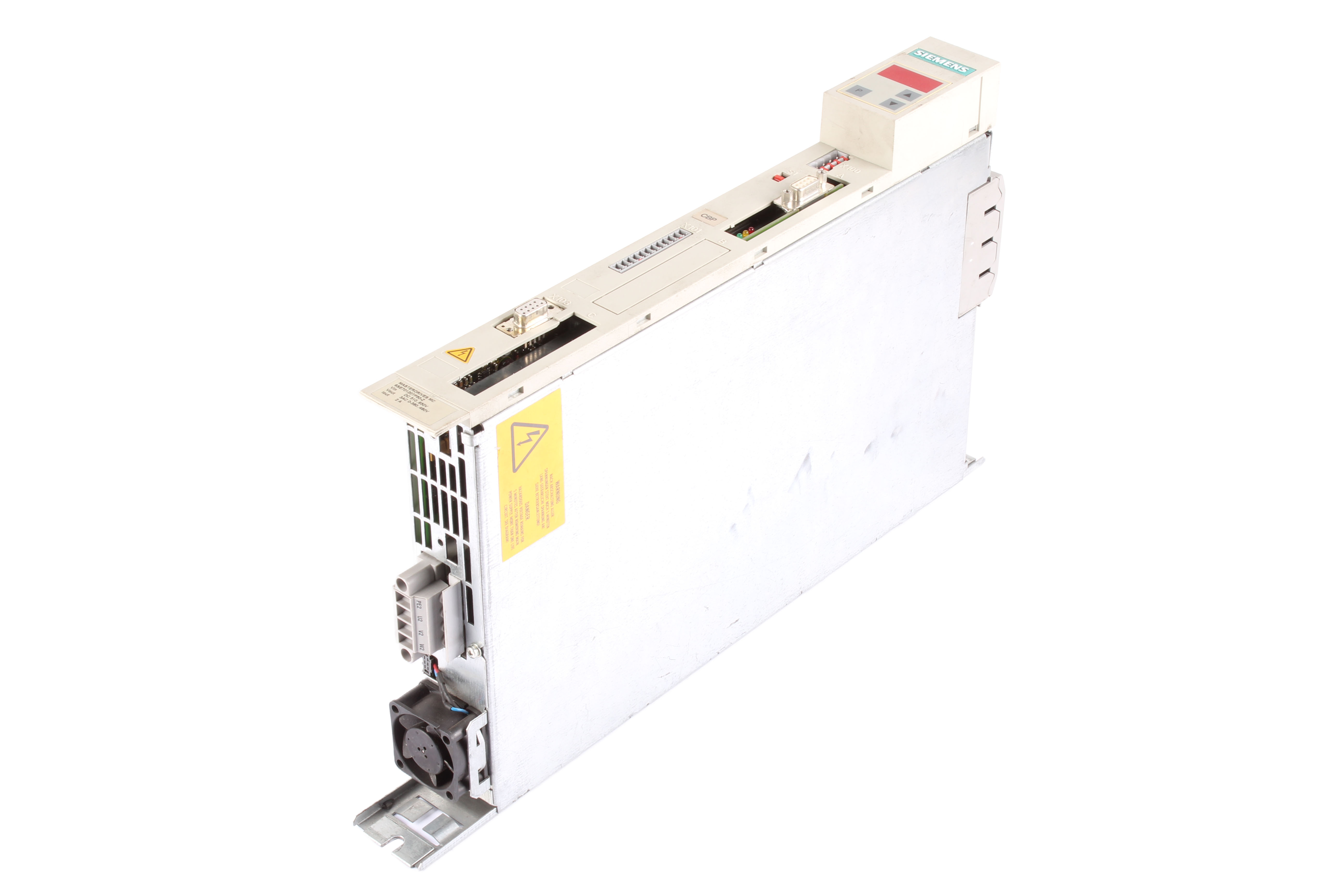 SIEMENS 6SE7012-0TP50-Z Z:G11+K80 480V 2A 400 HZ 