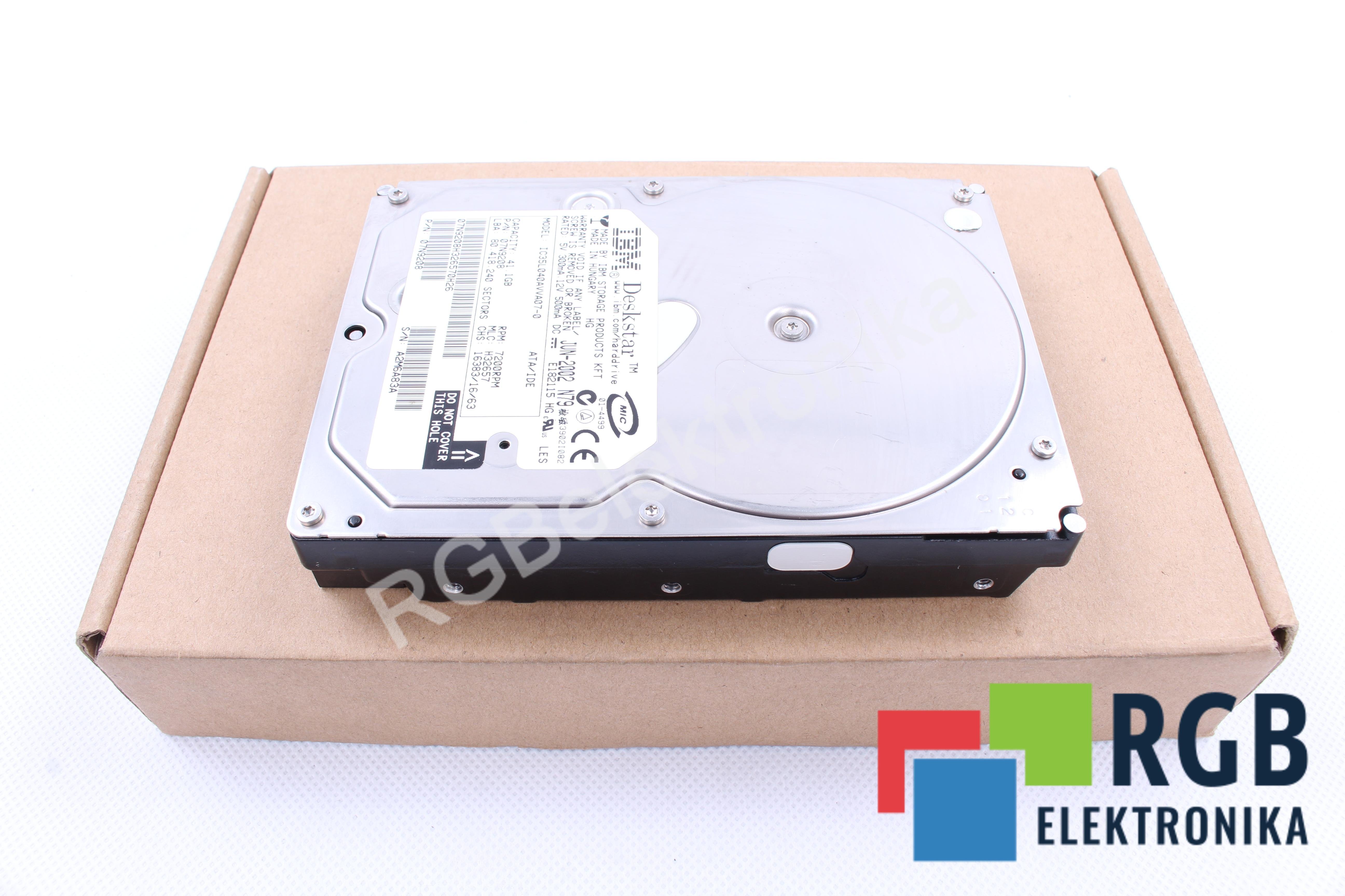 IBM IC35L040AVVA07-0 HDD DISK 
