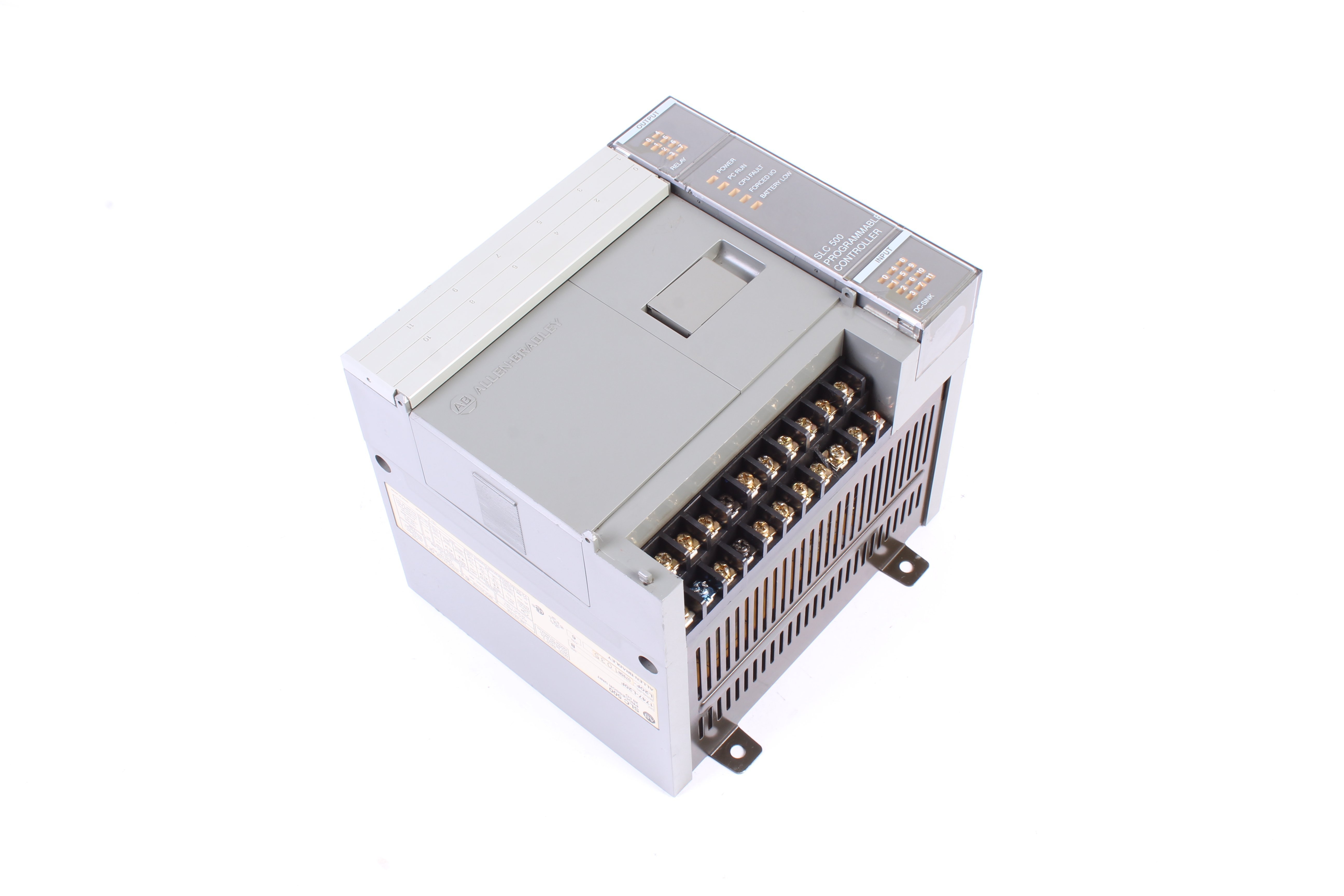ALLEN BRADLEY 1747-L20F SLC500 PROCESSOR UNIT 20I/O