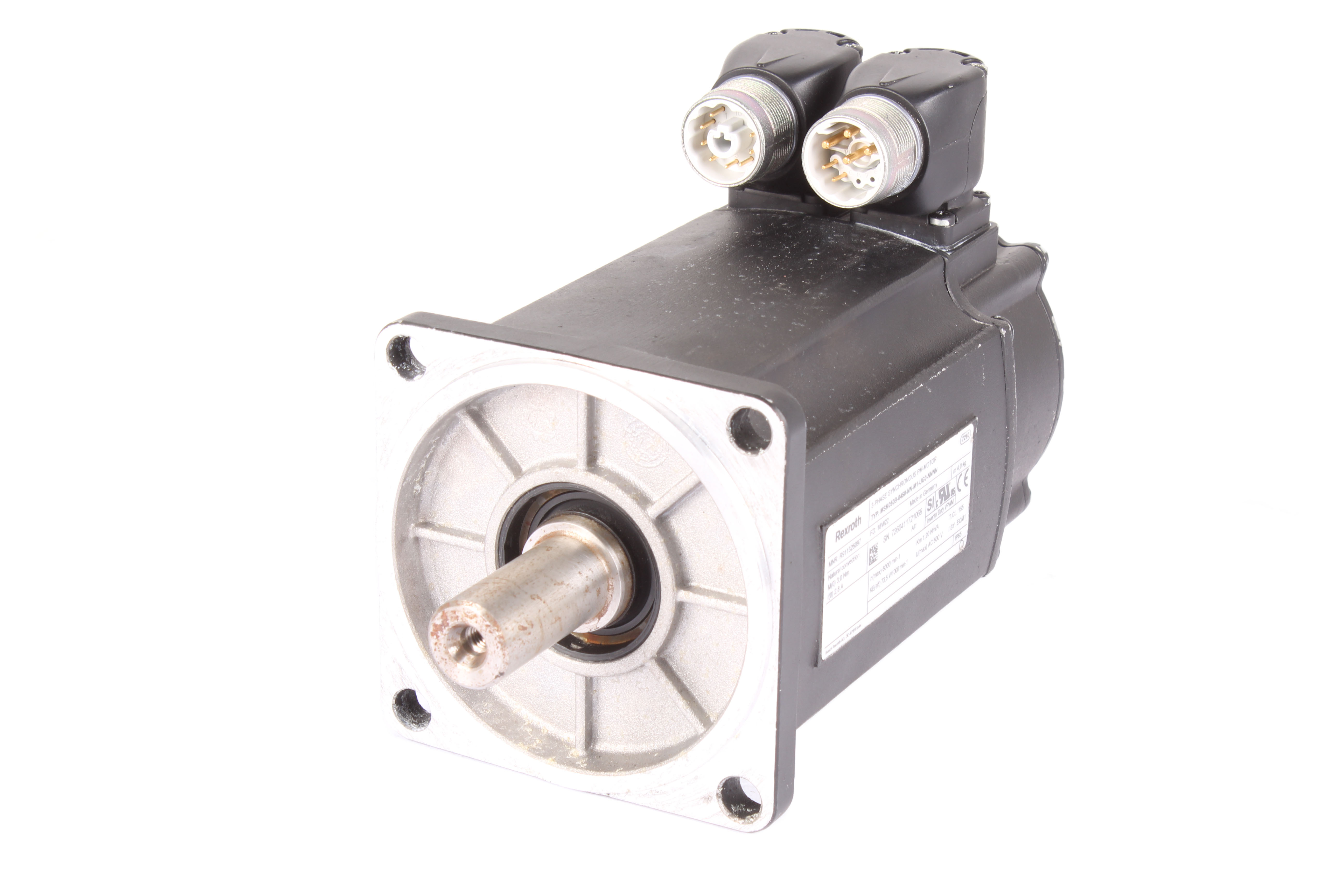 REXROTH MSK050B-0450-NN-M1-UG0-NNNN R911326097 SERVOMOTORE 2.8A 3 NM 6000 OBR/MIN 