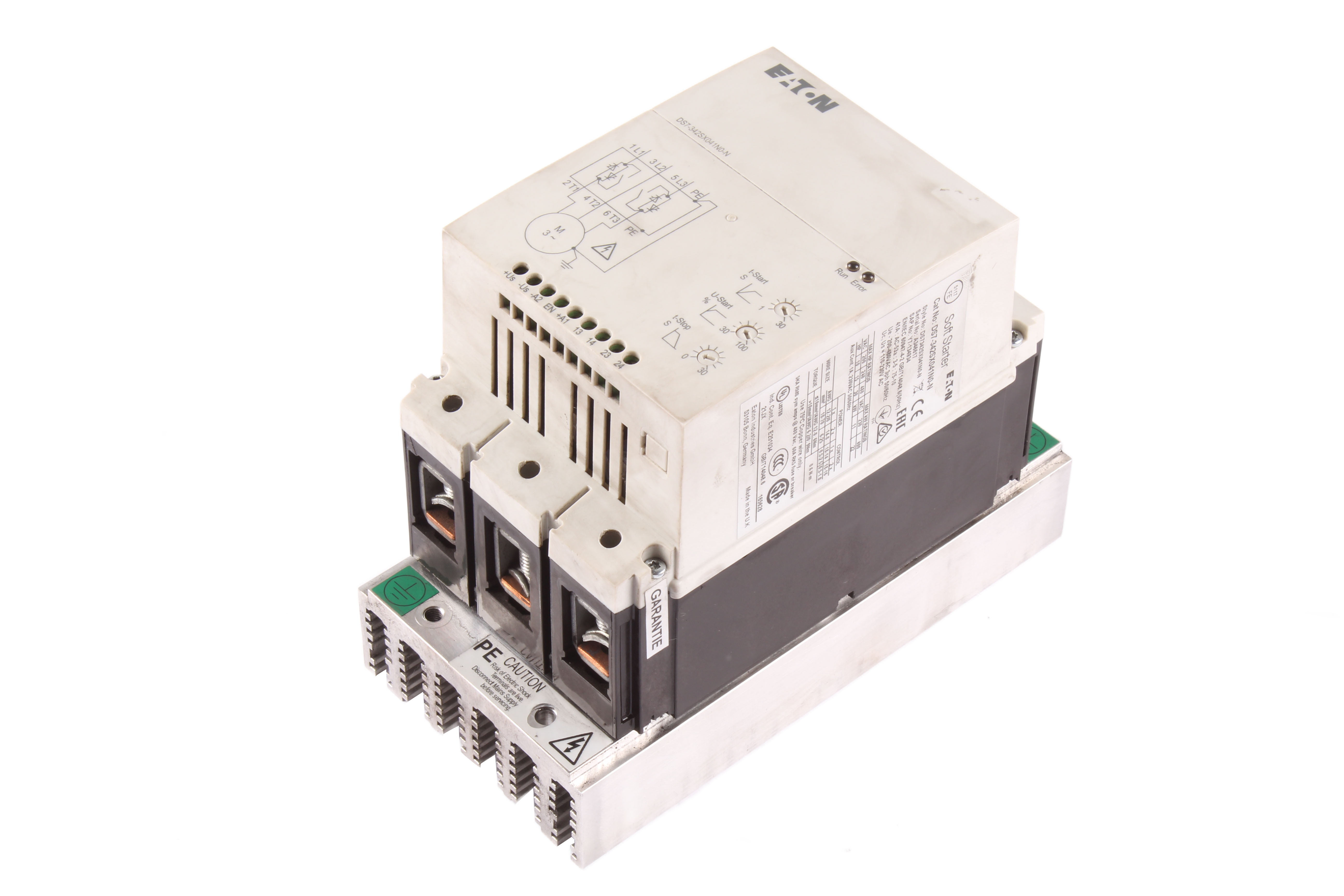 EATON DS7-342SX041N0-N MOTOR SOFT STARTER 480V 30 KW 3 -F 