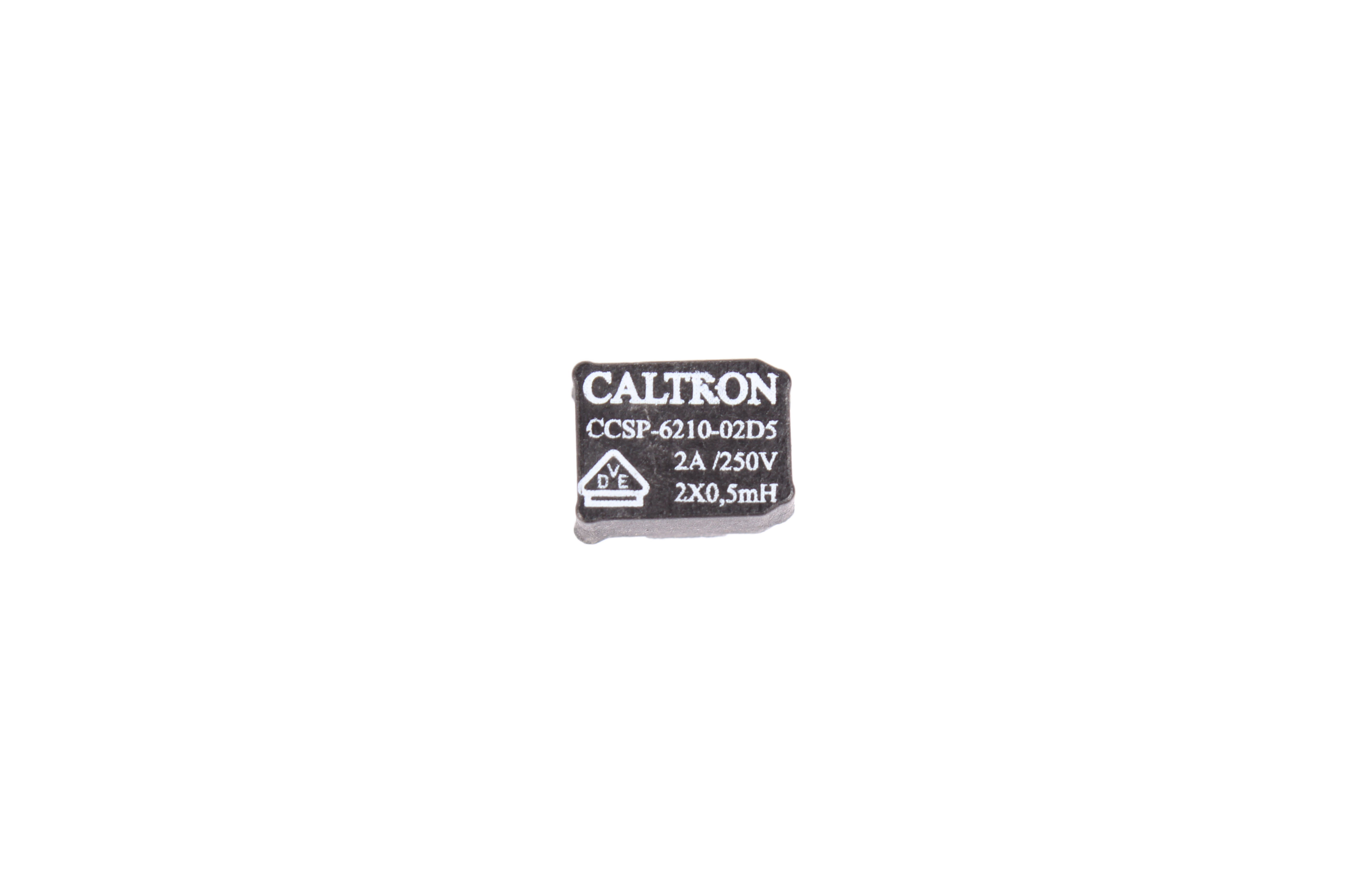 CALTRON CCSP-6210-02D5 2X0.5MH 250V 2A 