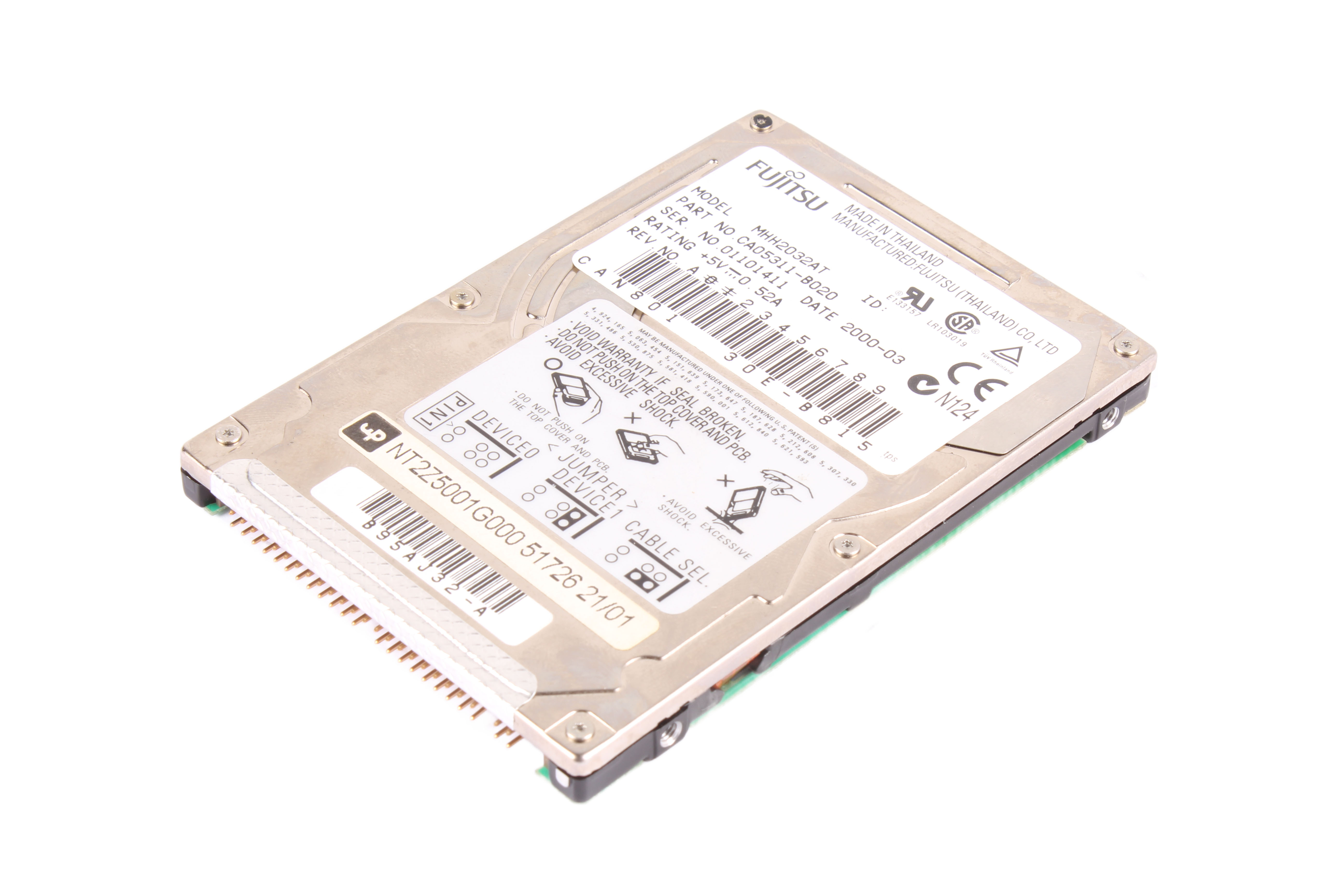 FUJITSU MHH2032AT NT2Z5001G000 DYSK HDD 