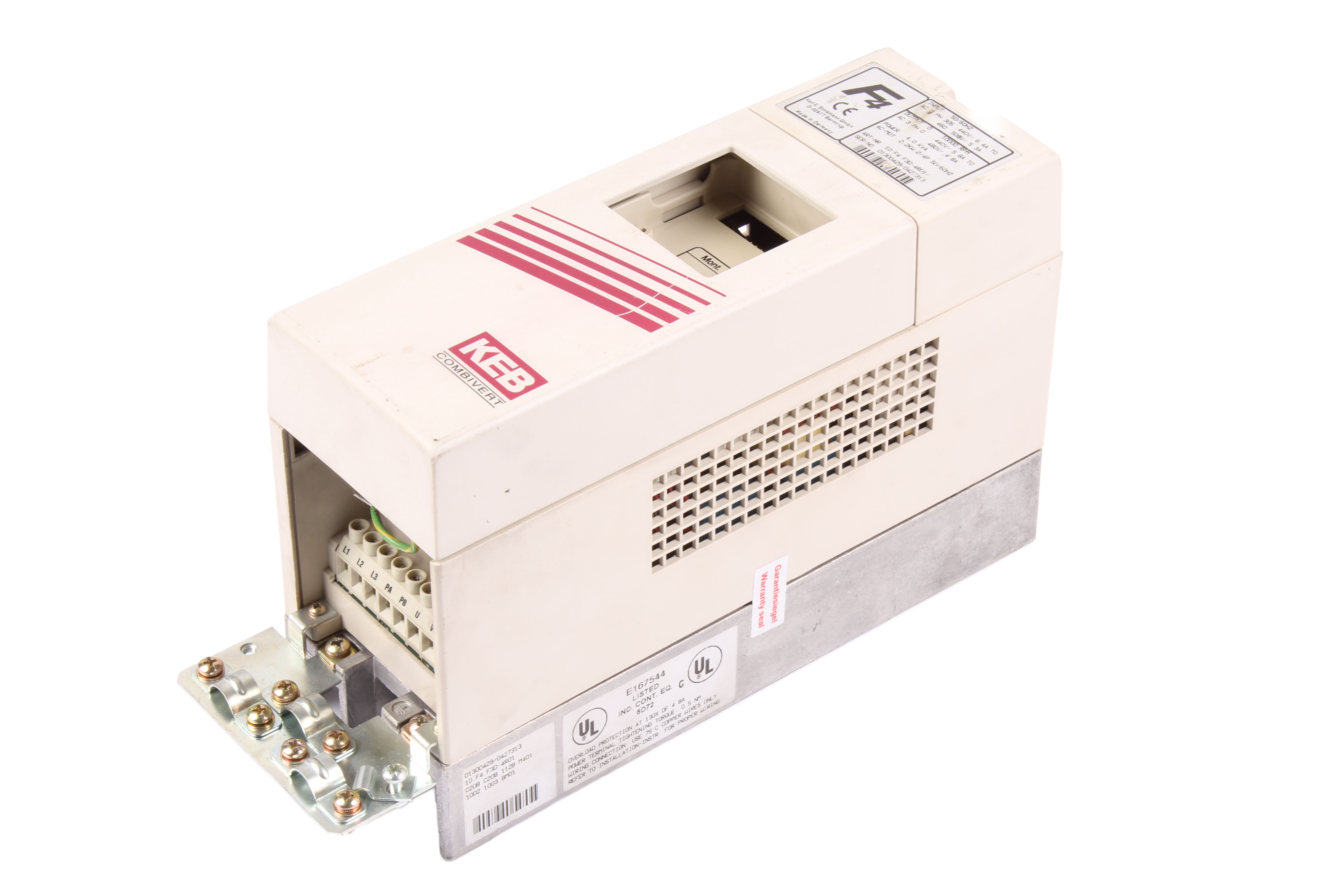 KEB 10.F4.F3D-4R01 480V 4.8A 3 -F 440V 