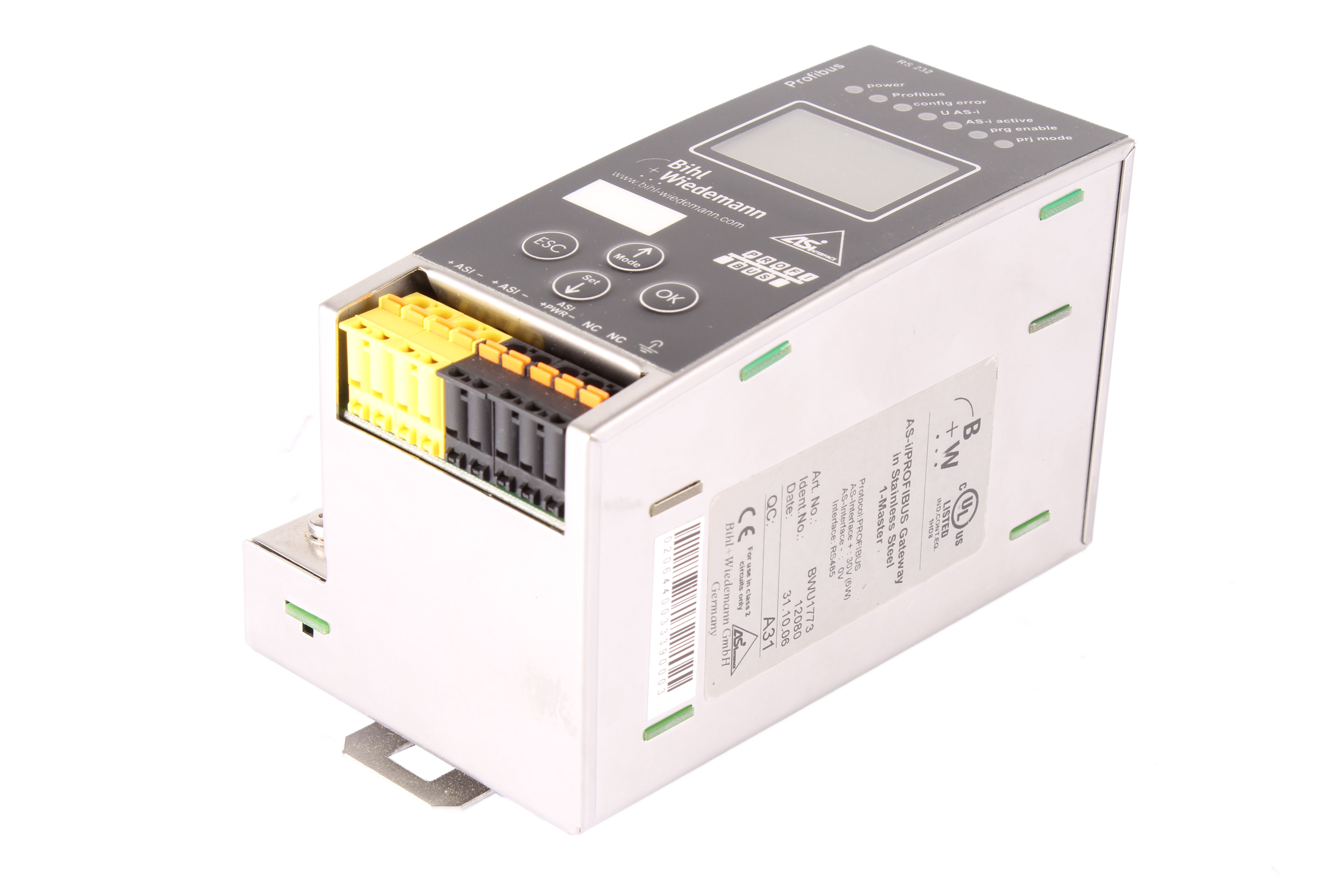 BIHL WIEDEMANN BWU1773 12080 MODULO CPU 