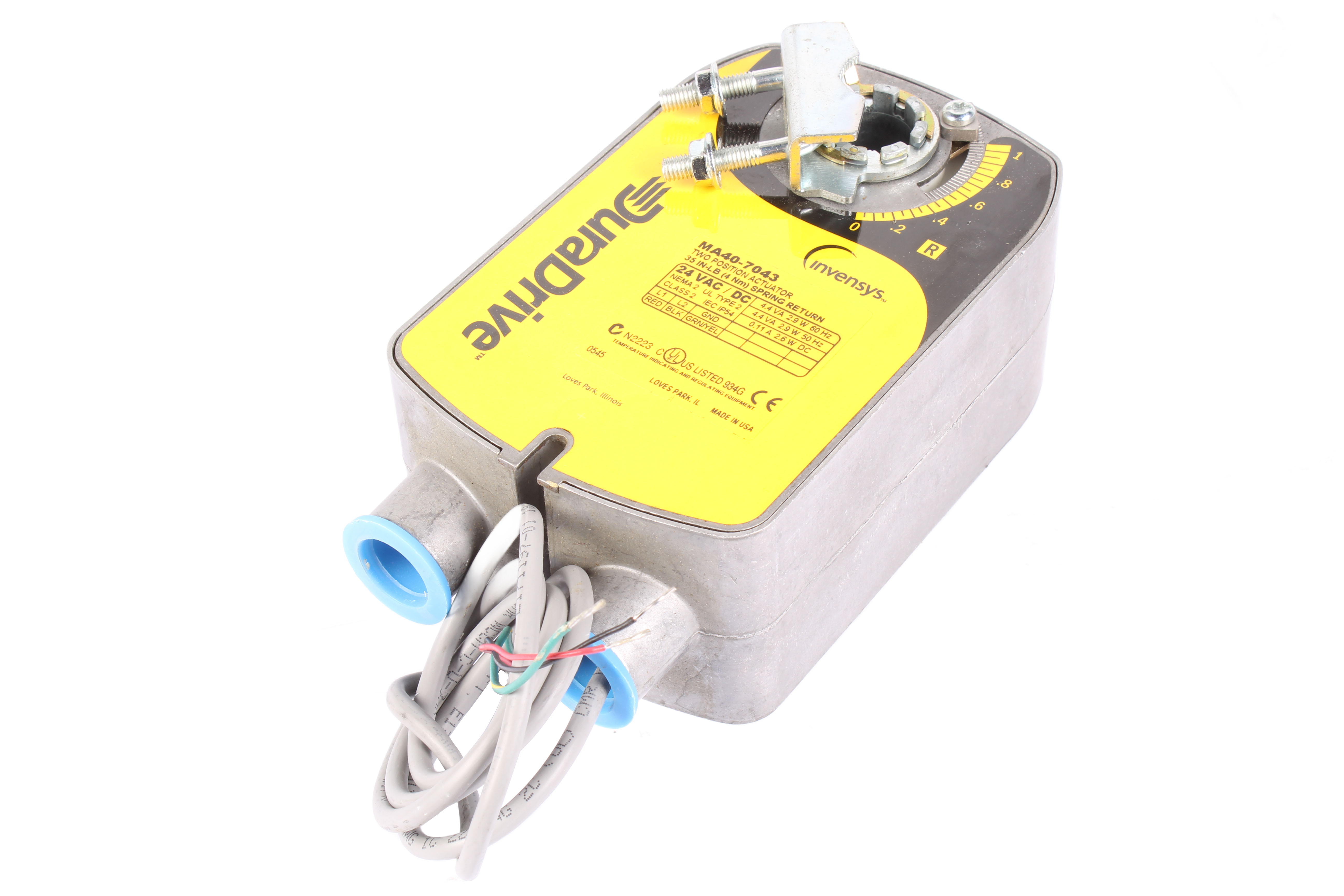 INVENSYS EUROTHERM SP. Z O. O. MA40-7043 VENTIL 