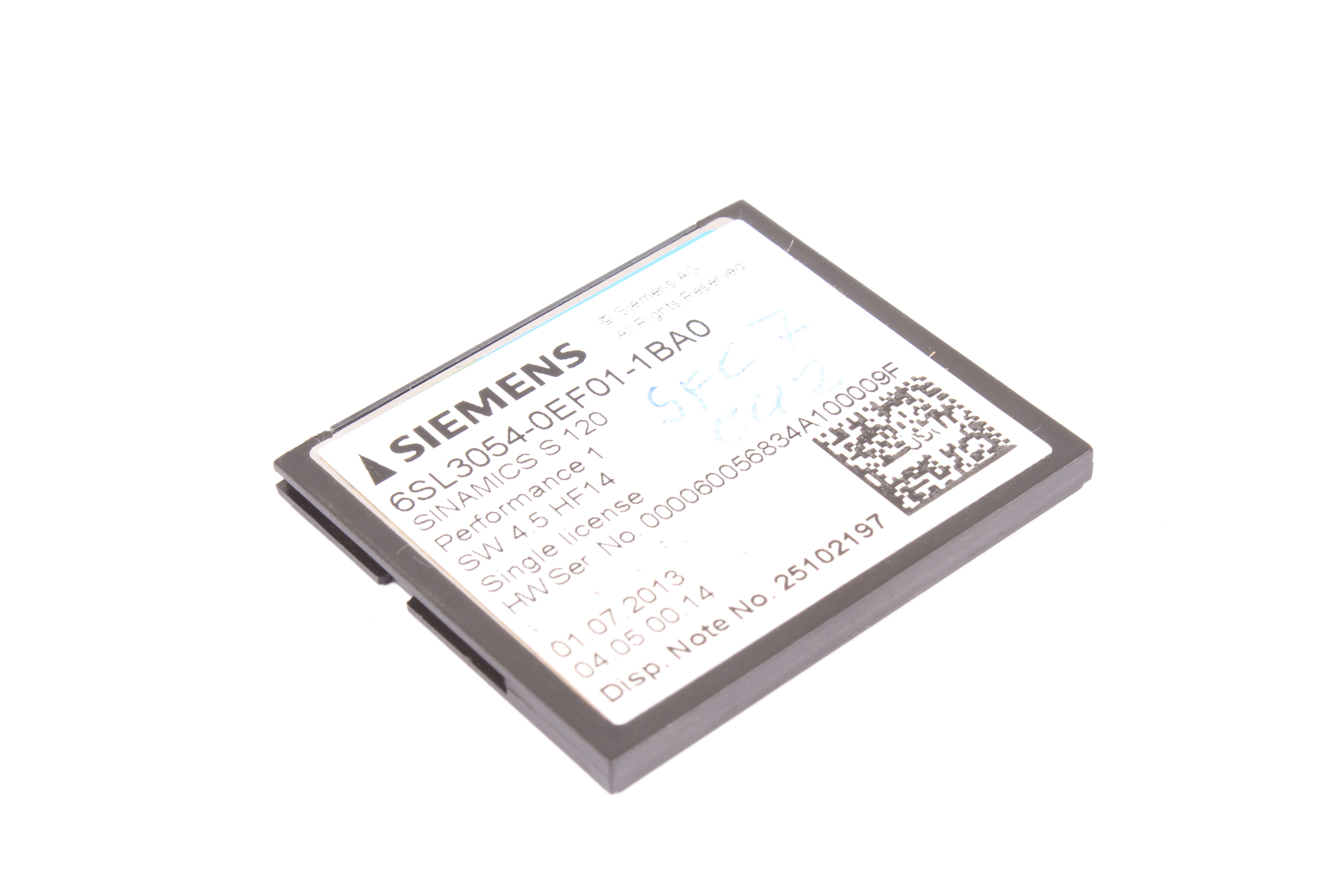 SIEMENS 6SL3054-0EF01-1BA0 SINAMICS S 120 